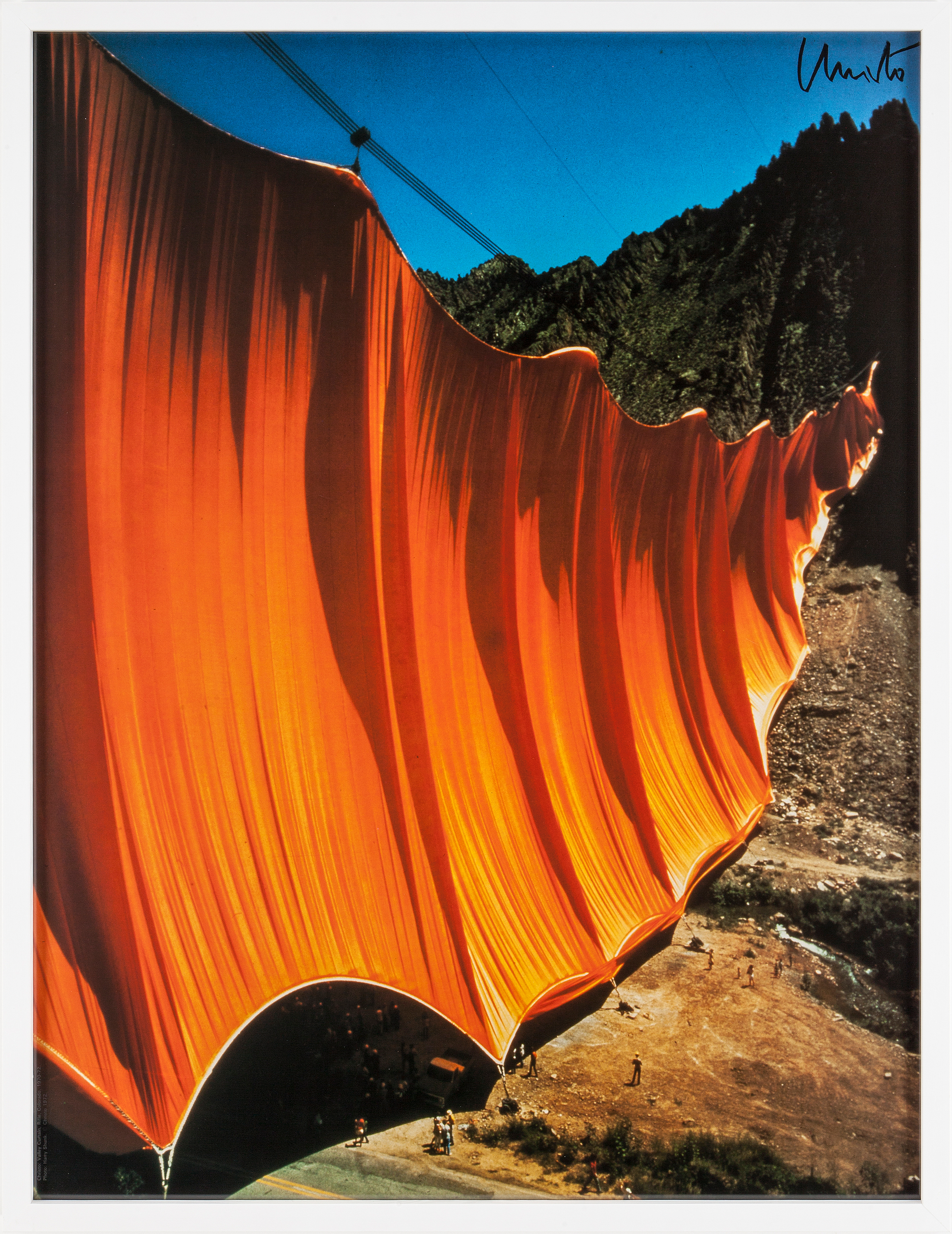 Christo Jeanne Claude Offset In Colours Signed Christo