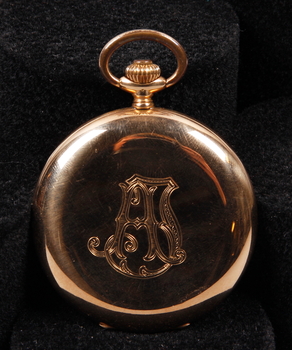 78145. FICKUR, guld, 14K, tidigt 1900-tal.