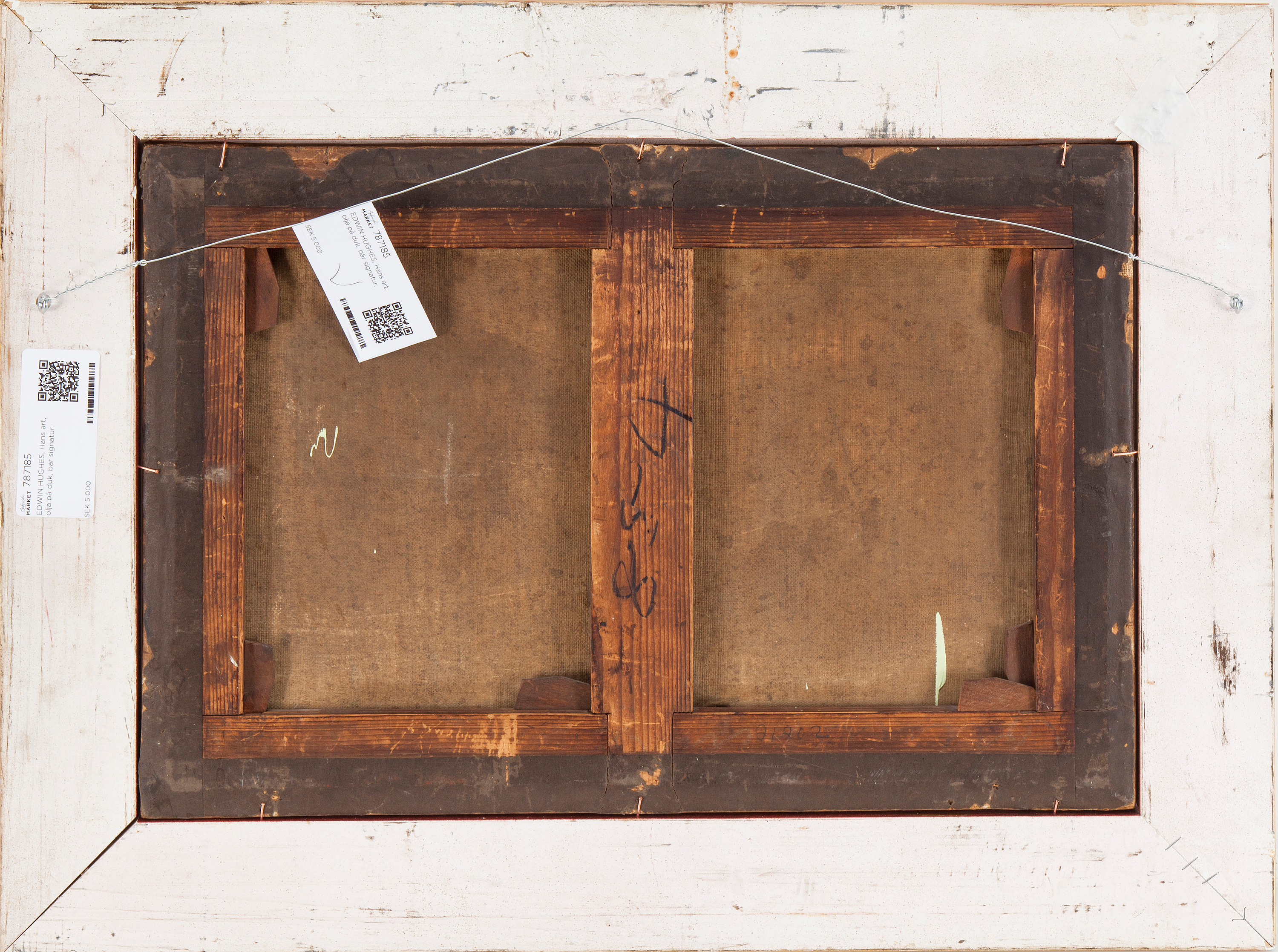 EDWIN HUGHES, In the manner of, oil on canvas inscribed. - Bukowskis