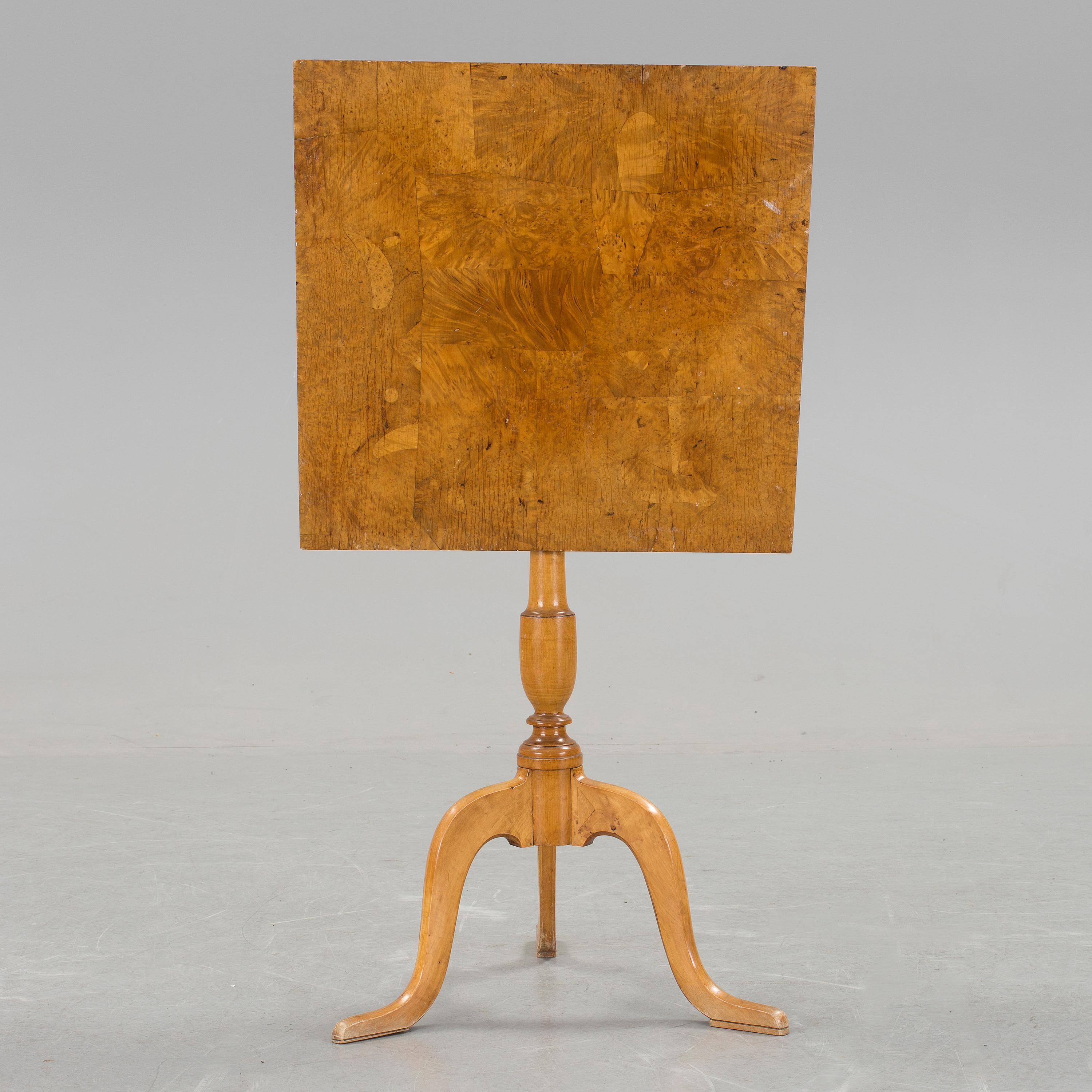 Tree Fold Table A birch tree folding table, late 19th century. - Bukowskis