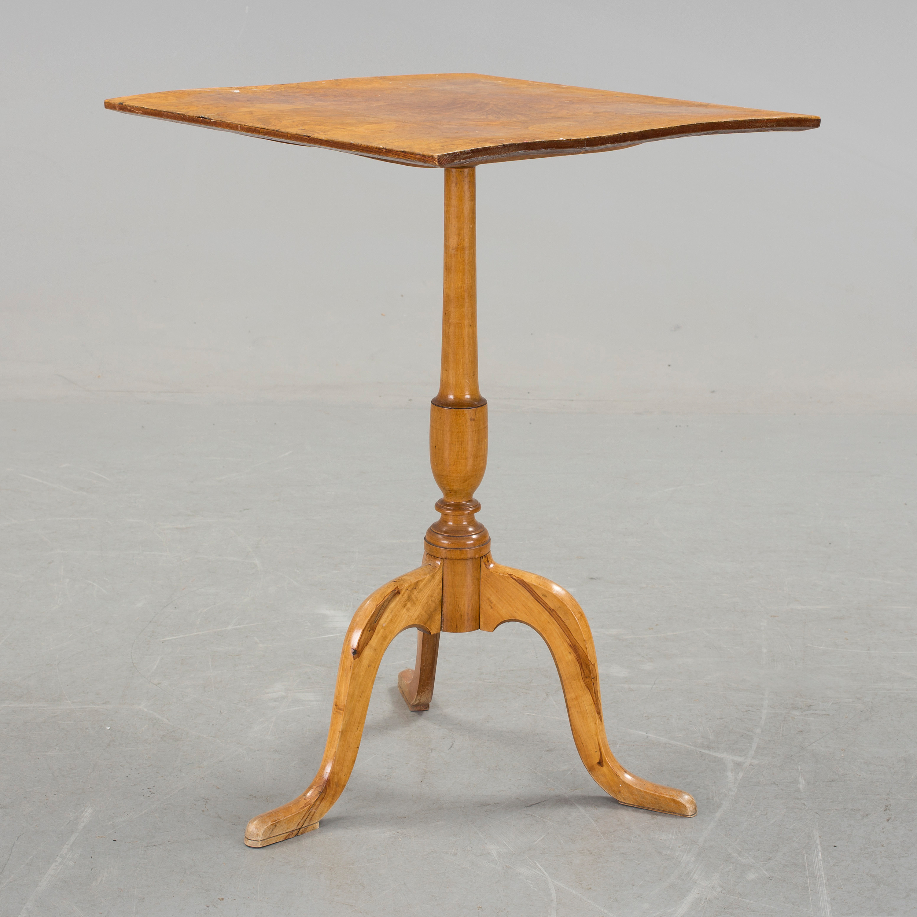 Tree Fold Table A birch tree folding table, late 19th century. - Bukowskis