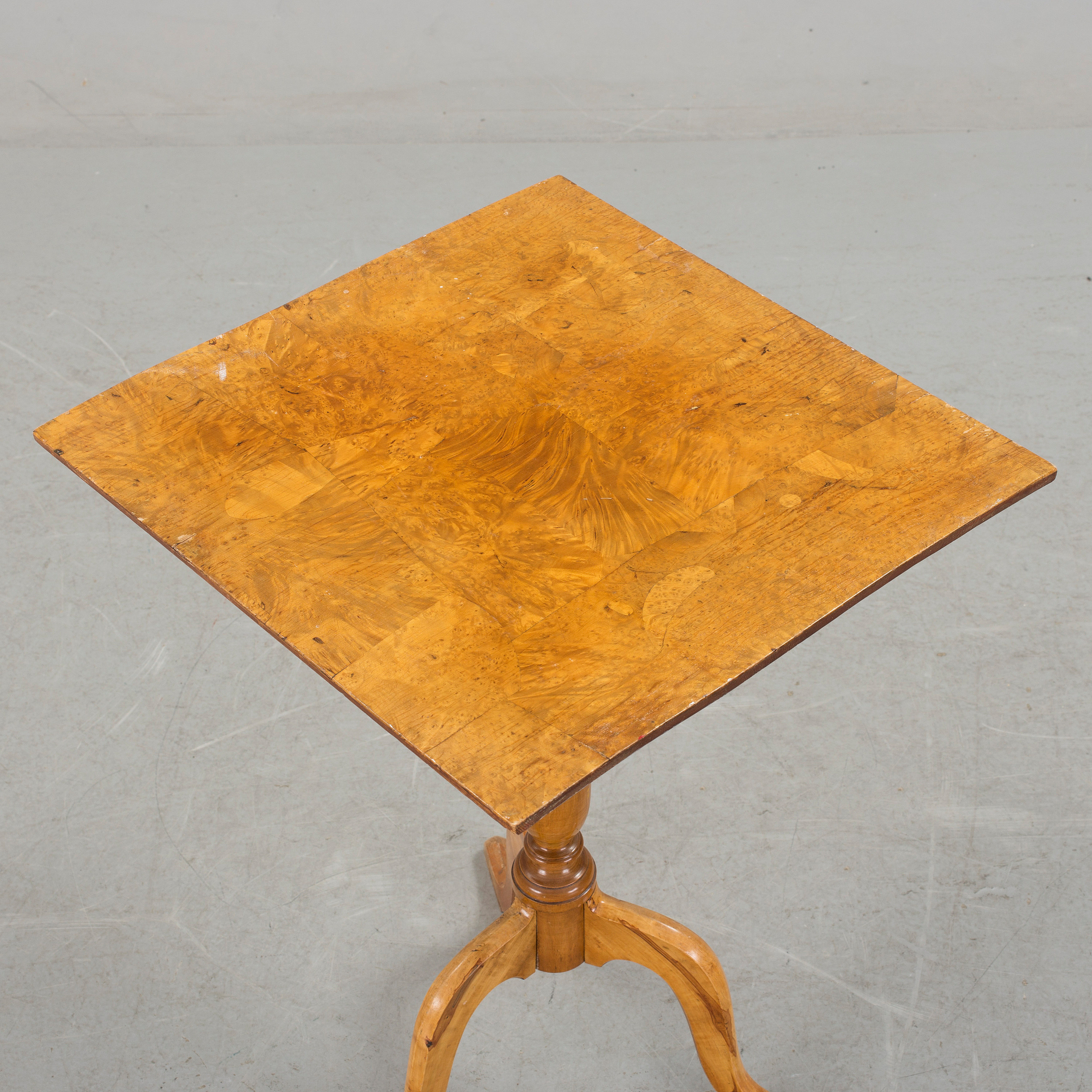 Tree Fold Table A birch tree folding table, late 19th century. - Bukowskis