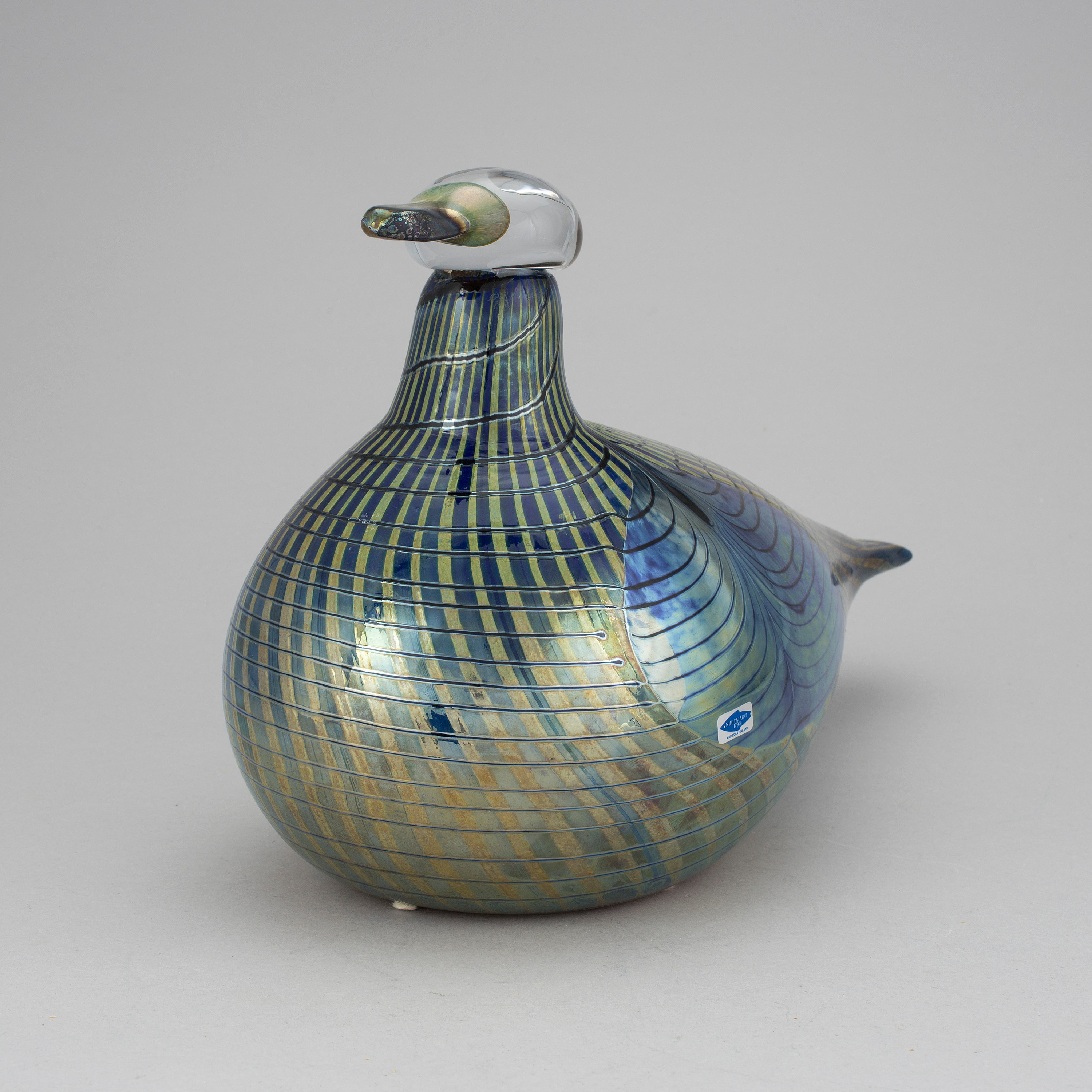 OIVA TOIKKA Skulptur Glas Villihanhi Nuutaj rvi Notsj Pro Arte OIVA TOIKKA Skulptur Glas Villihanhi Nuutaj rvi Notsj Pro Arte