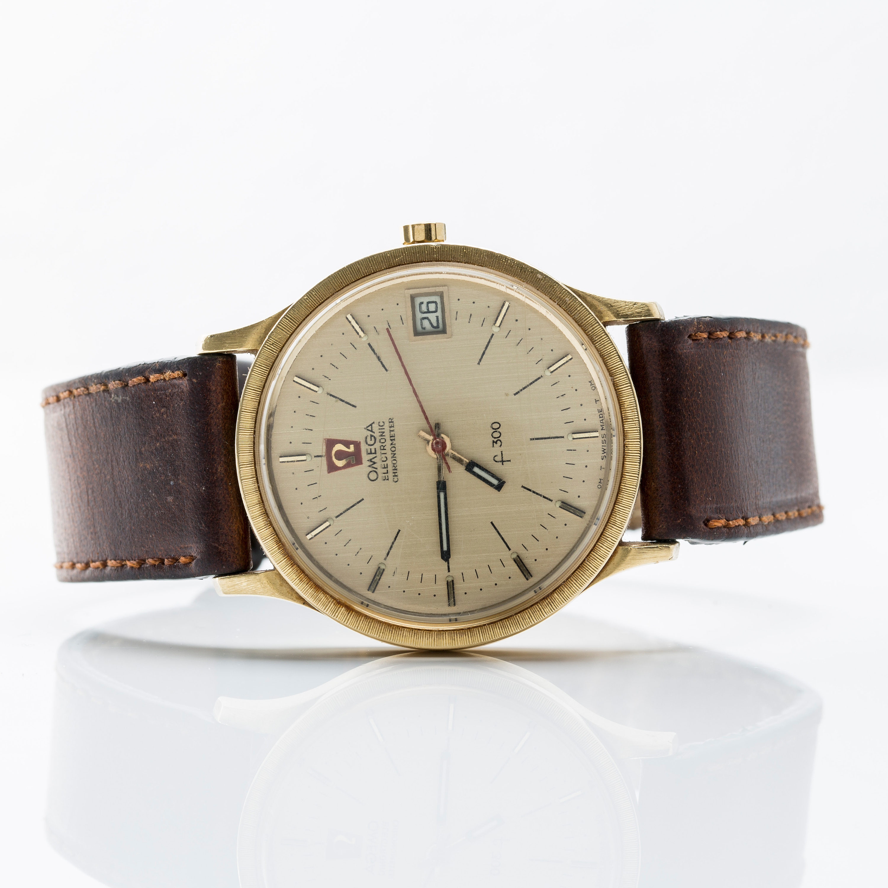 Omega Electronic F 300 Chronometer Wristwatch 35 Mm Bukowskis Omega Electronic F 300 Chronometer Wristwatch 35 Mm Bukowskis