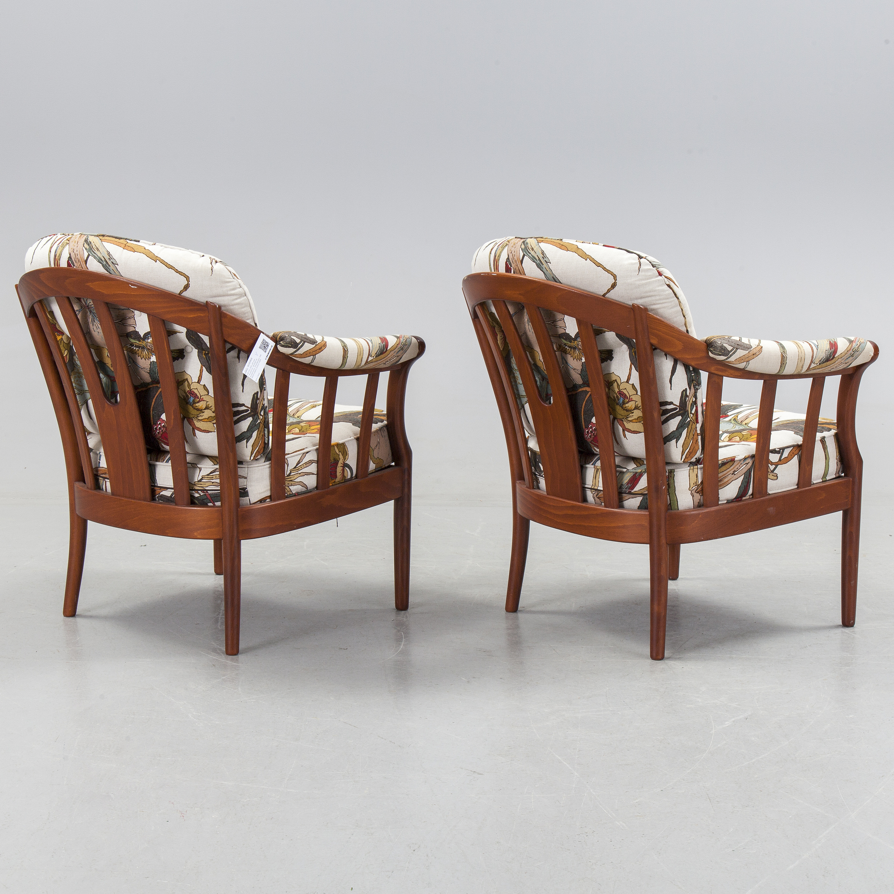 A pair of "Andorra" easy chairs from Bröderna Andersson, second half of