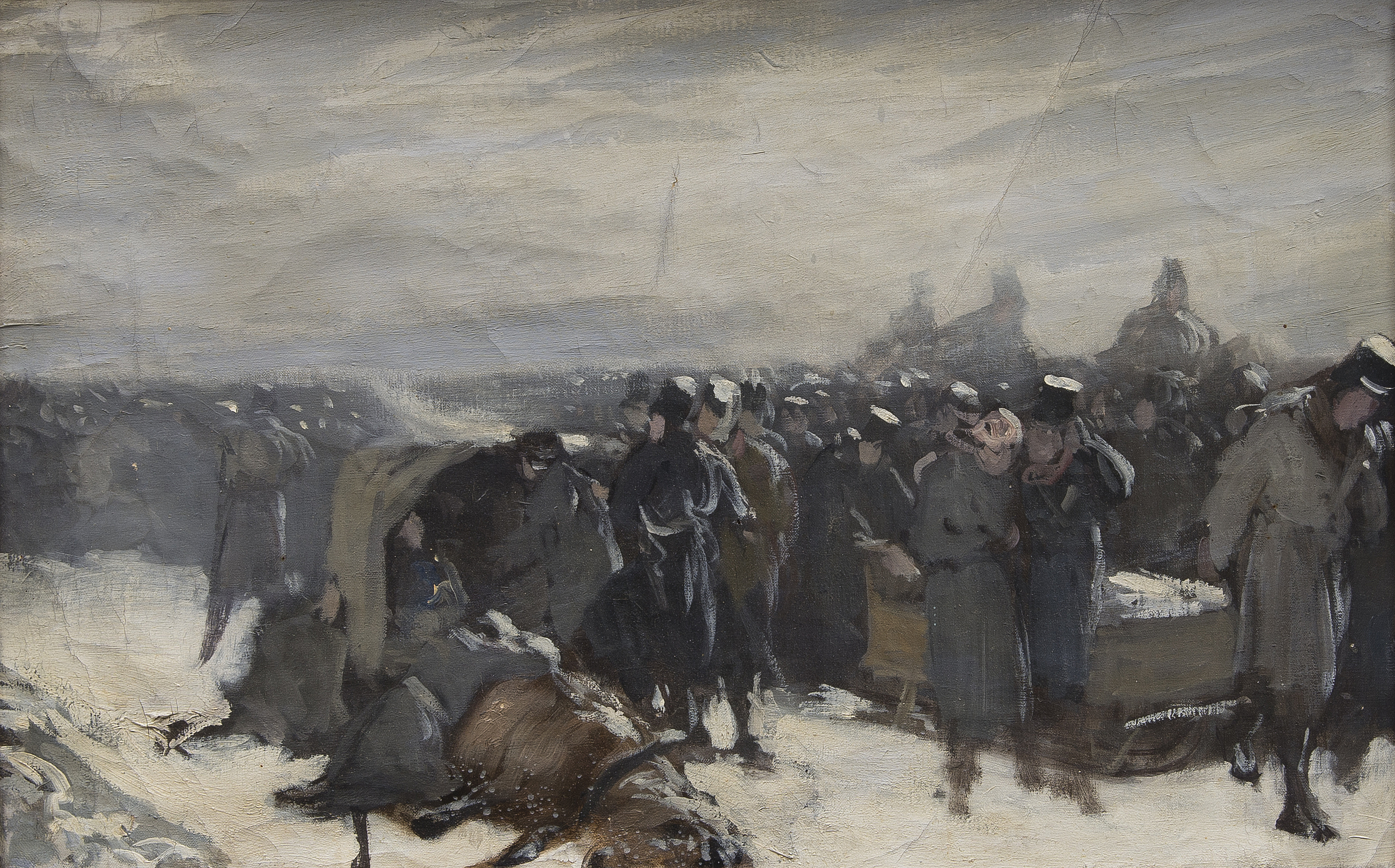 AUGUST MALMSTRÖM, attributed to, oil on canvas. Bukowskis