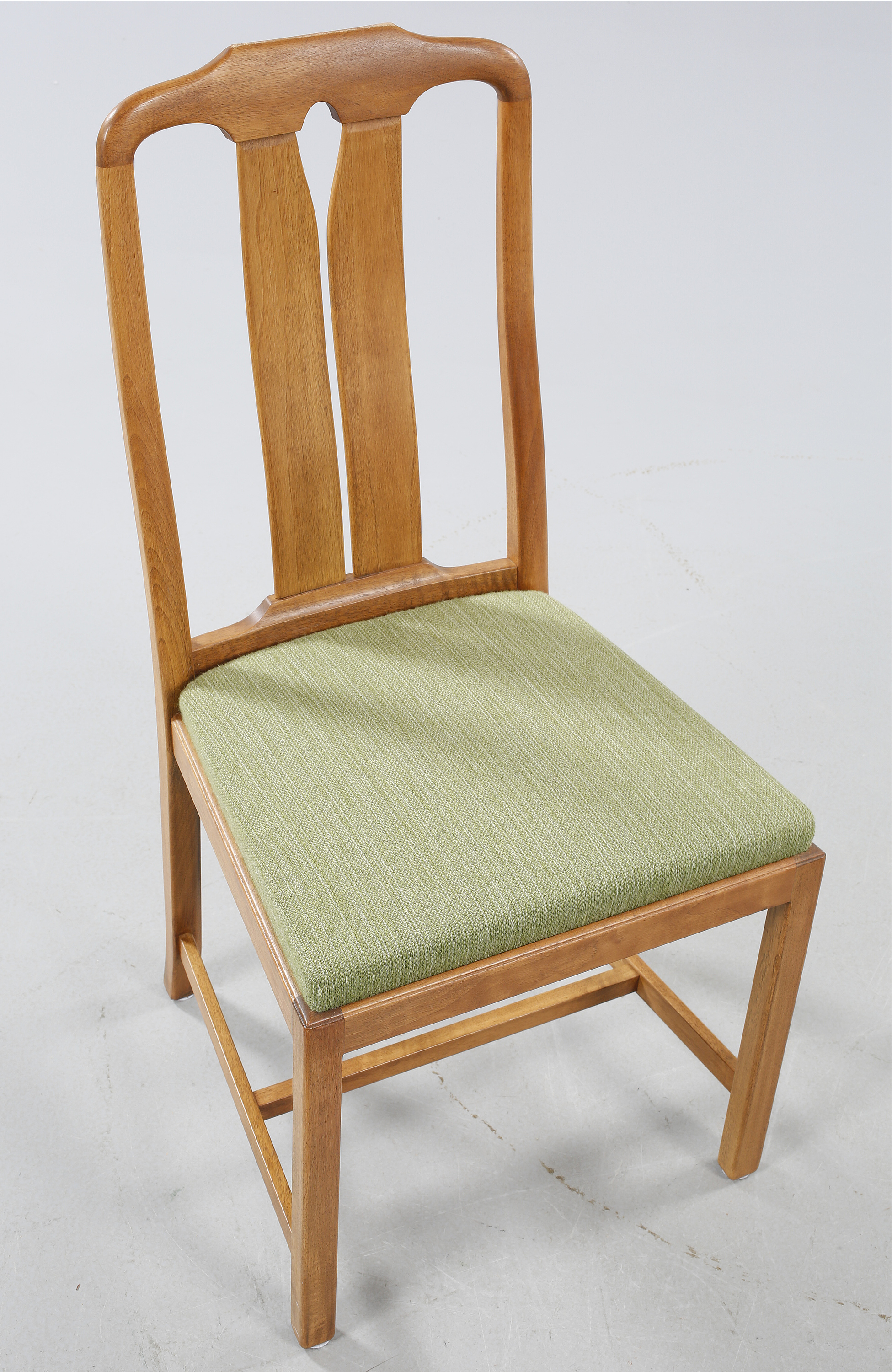 CARL MALMSTEN, a dining table and six chairs from Åfors Möbelfabrik, second half of the 20th