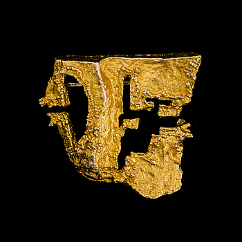 BJ RN WECKSTR M RINTAKORU 14K Kultaa Dinosaurus Lapponia 1972 BJ RN WECKSTR M RINTAKORU 14K Kultaa Dinosaurus Lapponia 1972