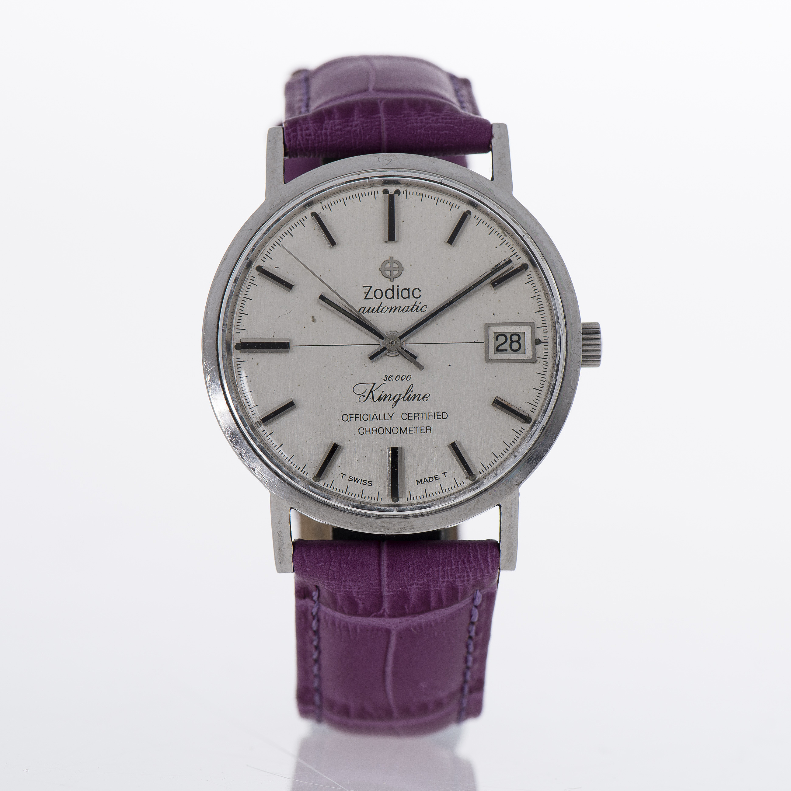 ZODIAC, Kingline, Chronometer, wrist watch, 33 mm. Bukowskis