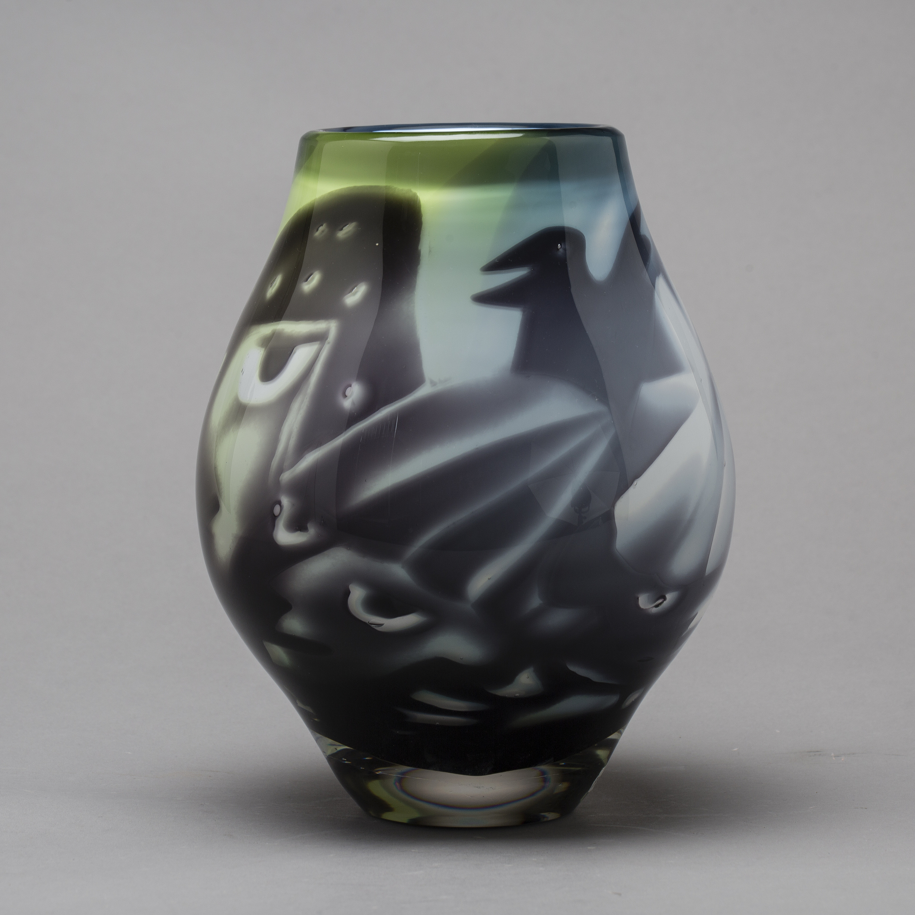 Marty Rytkonen MARTTI RYTKÖNEN, vas, glas, signerad Orrefors Limited 2003 939185 ...