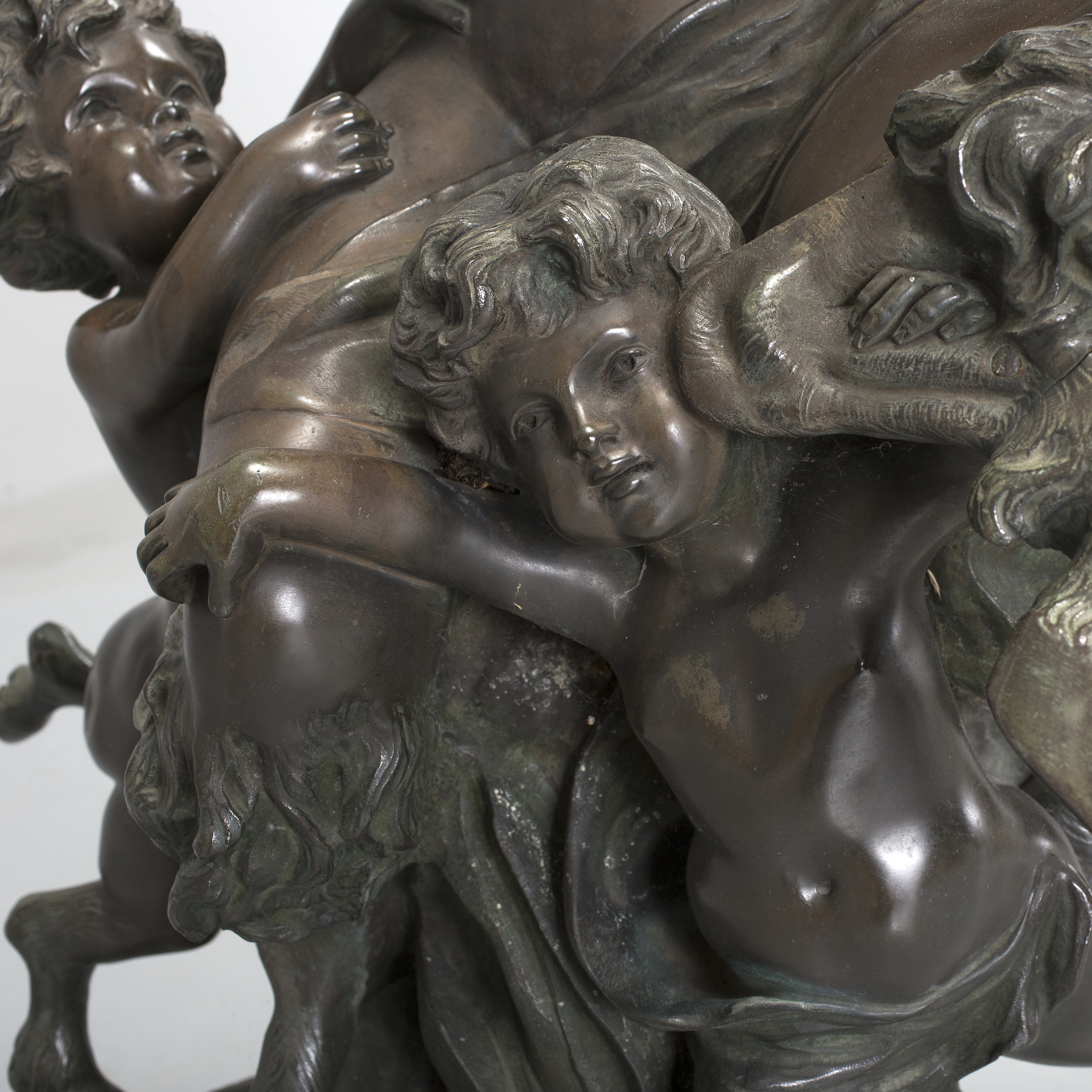 CLAUDE MICHEL CLODION, After, bronze sculpture, marked Clodion. Bukowskis