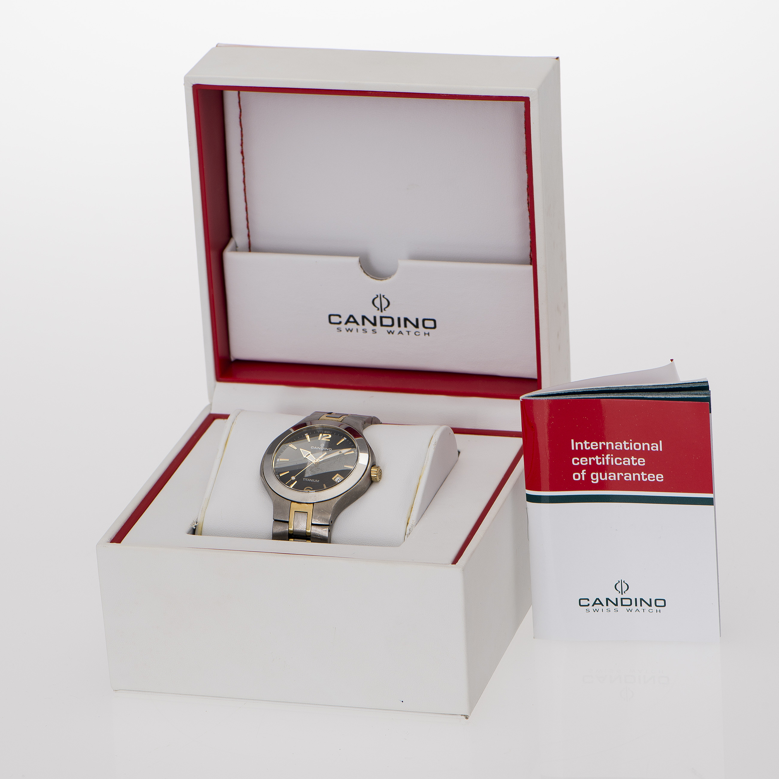 candino titanium watch