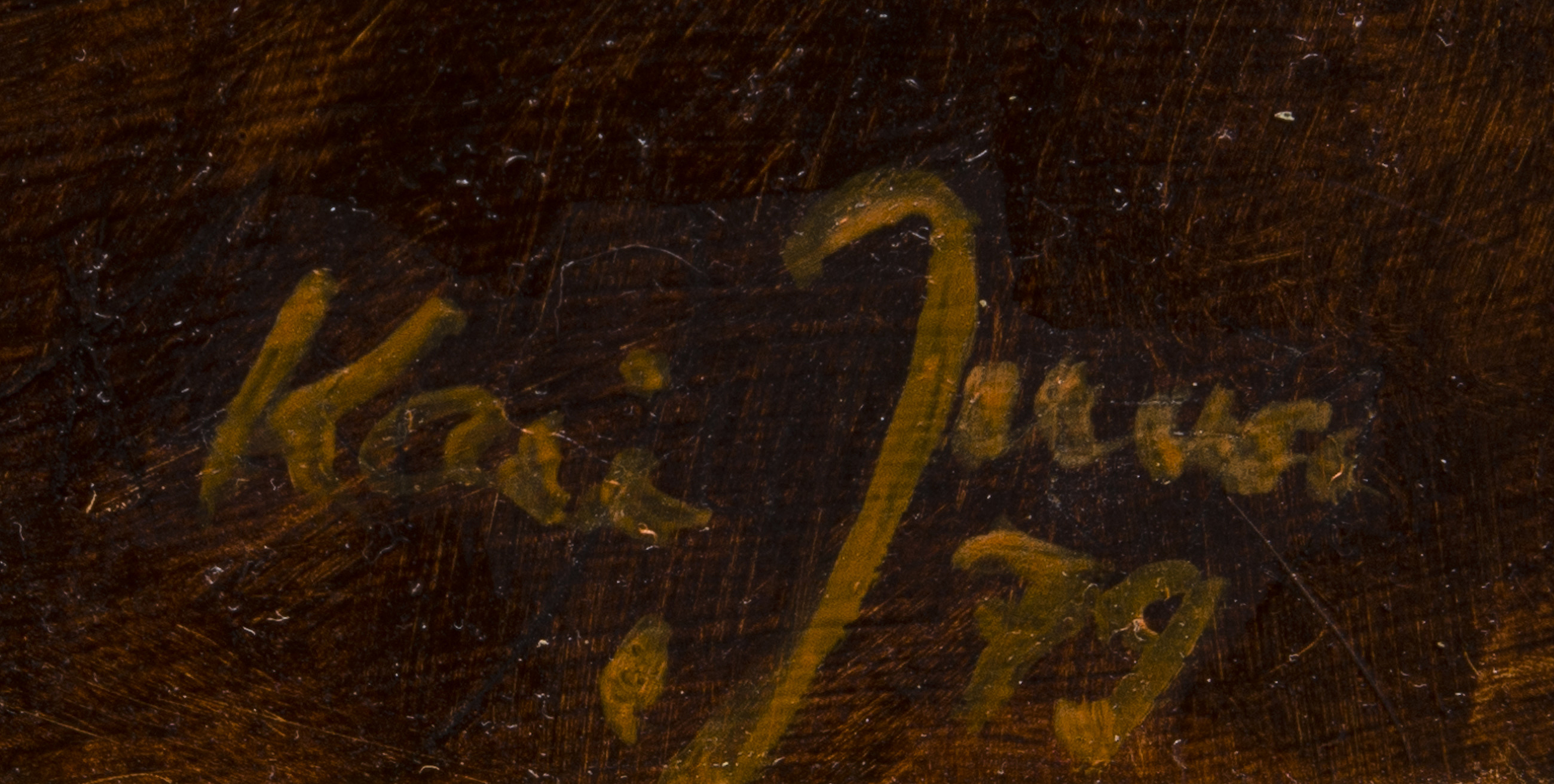 KARI JUVA, oil on panel, signed and dater 78. Bukowskis