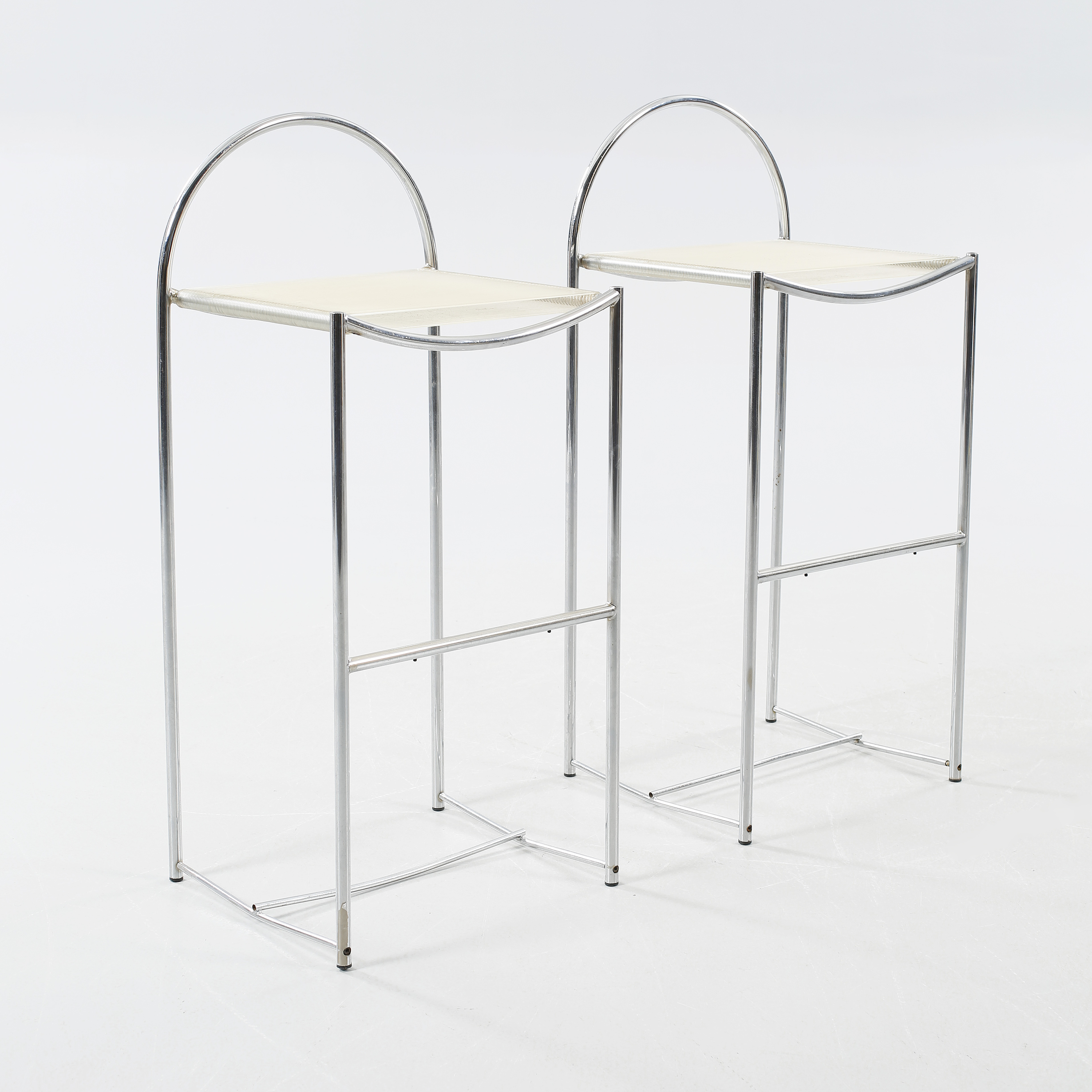 A pair of bar stools from the second half of the 20th century. Bukowskis