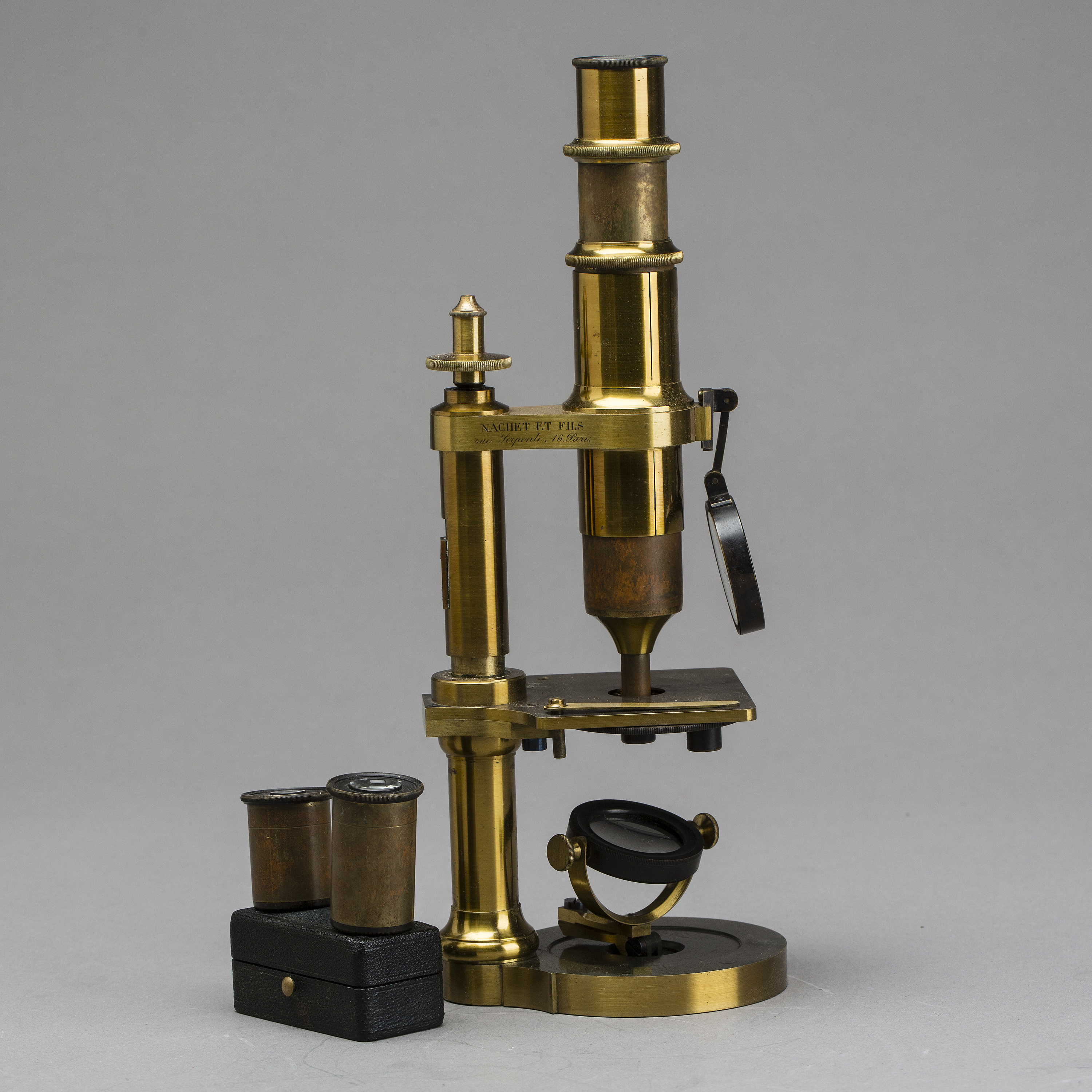 Microscope, around 1900. - Bukowskis
