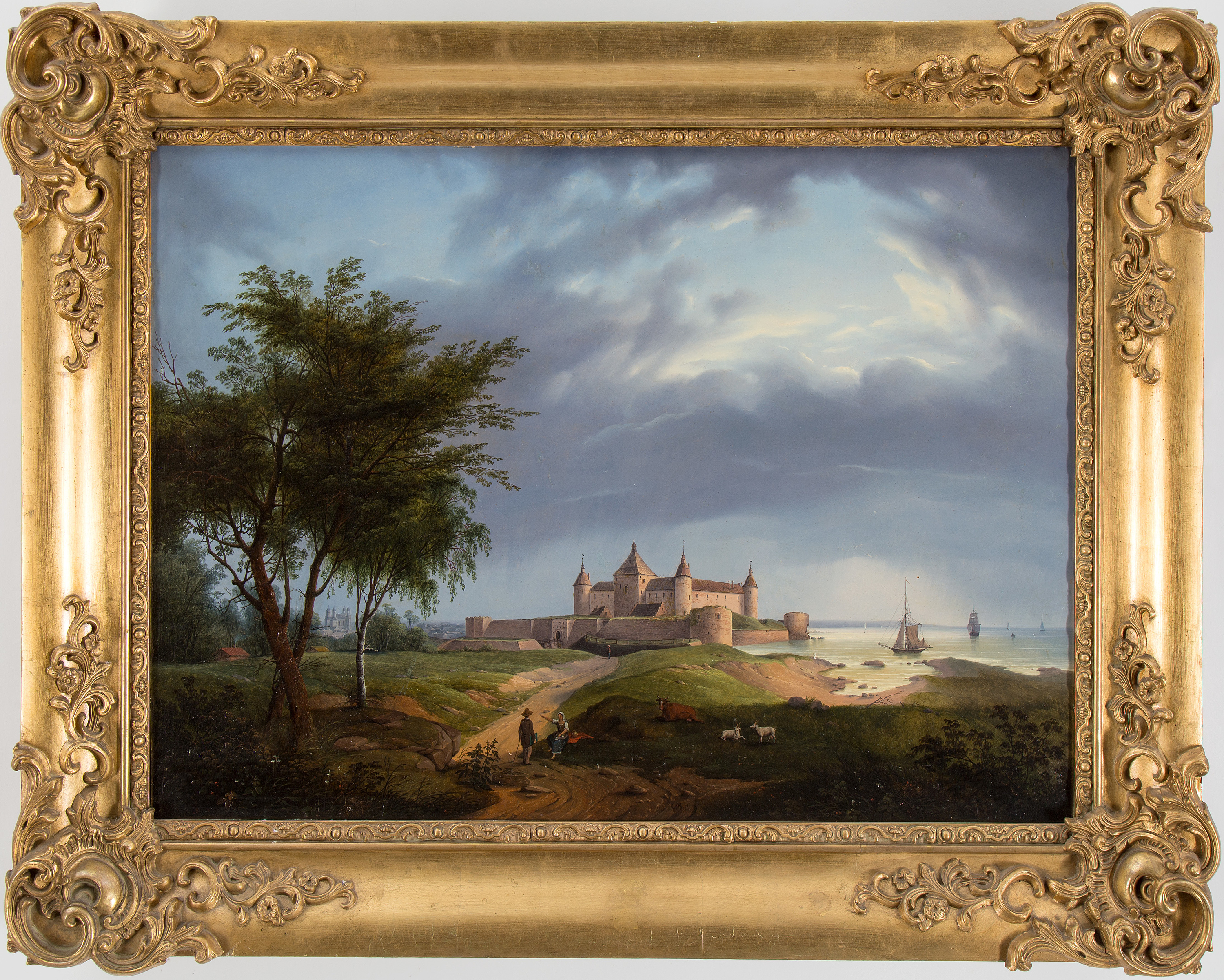 CARL ABRAHAM ROTHSTÉN, oil on canvas, signed CAR.p. - Bukowskis