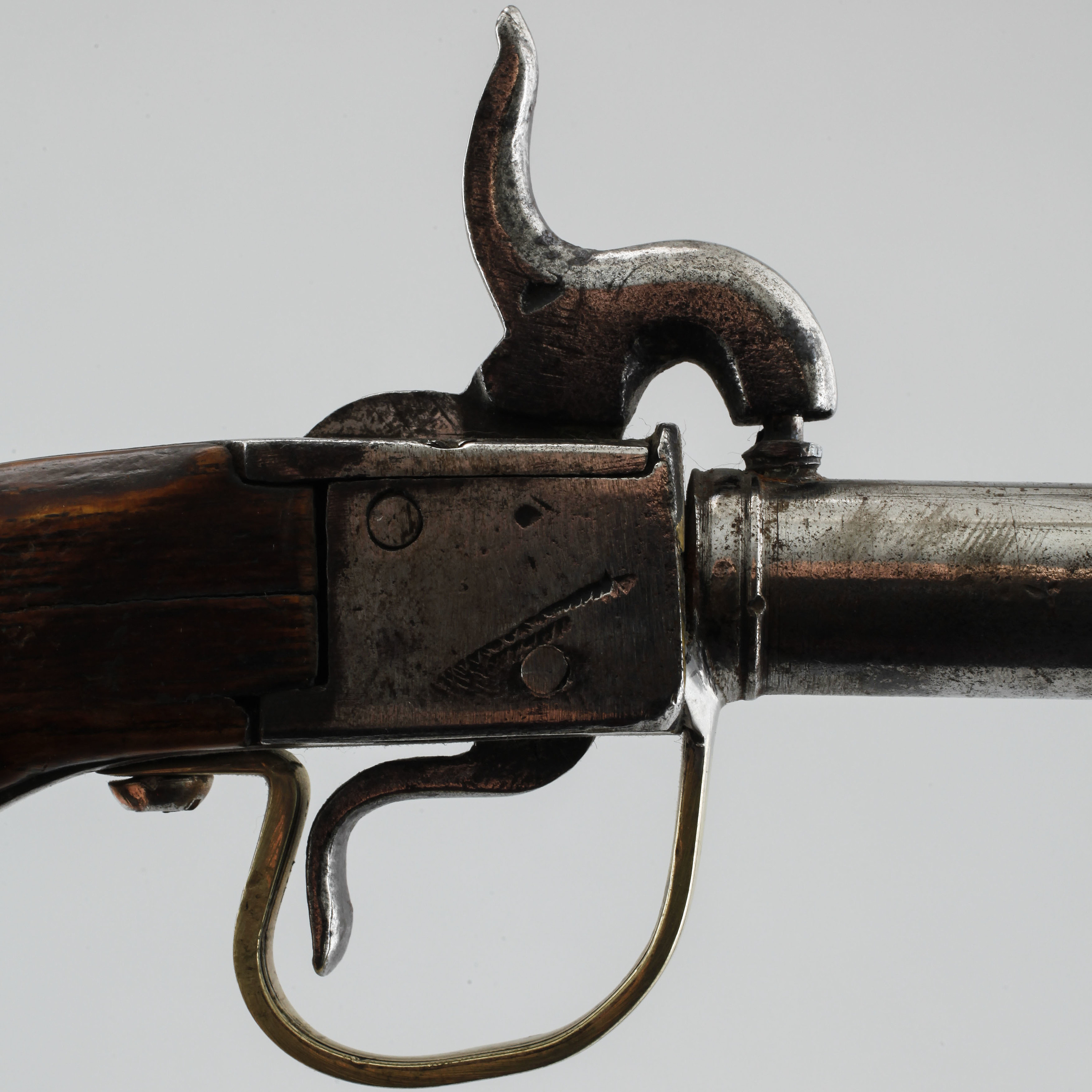 A 19th century caplock/percussion lock pistol. Bukowskis