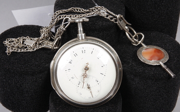 87035. FICKUR, silver, B. Roberts, London, troligen 1803.