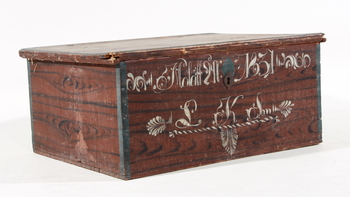 87115. KISTA, allmoge, 1800-tal.