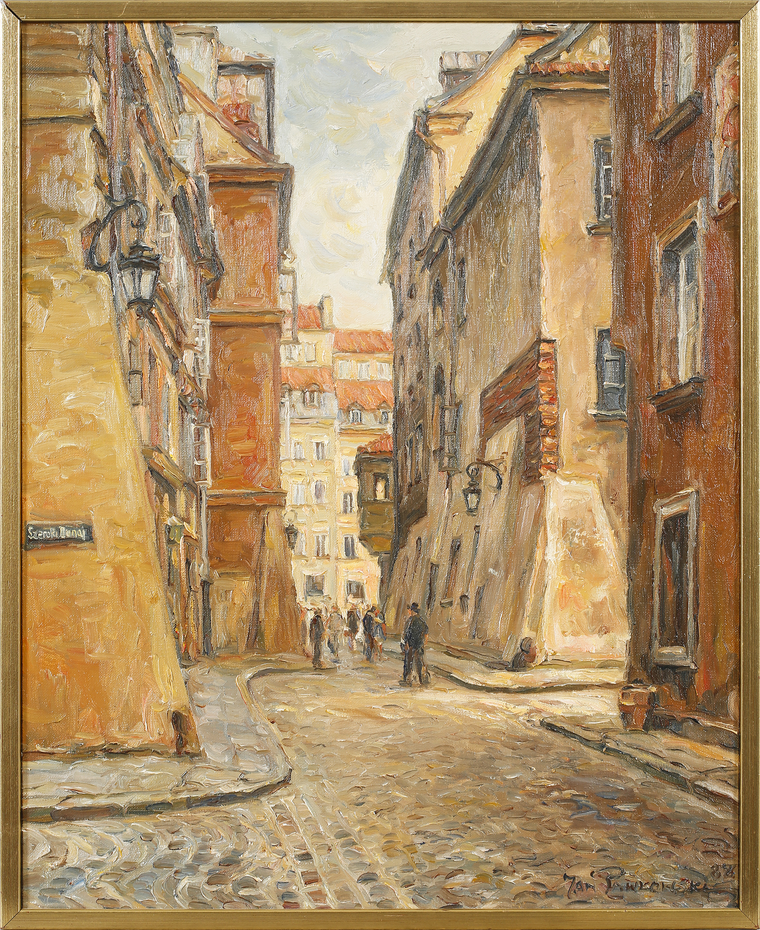 JAN PAWLOWSKI, oil on canvas, signed and dated 82. - Bukowskis