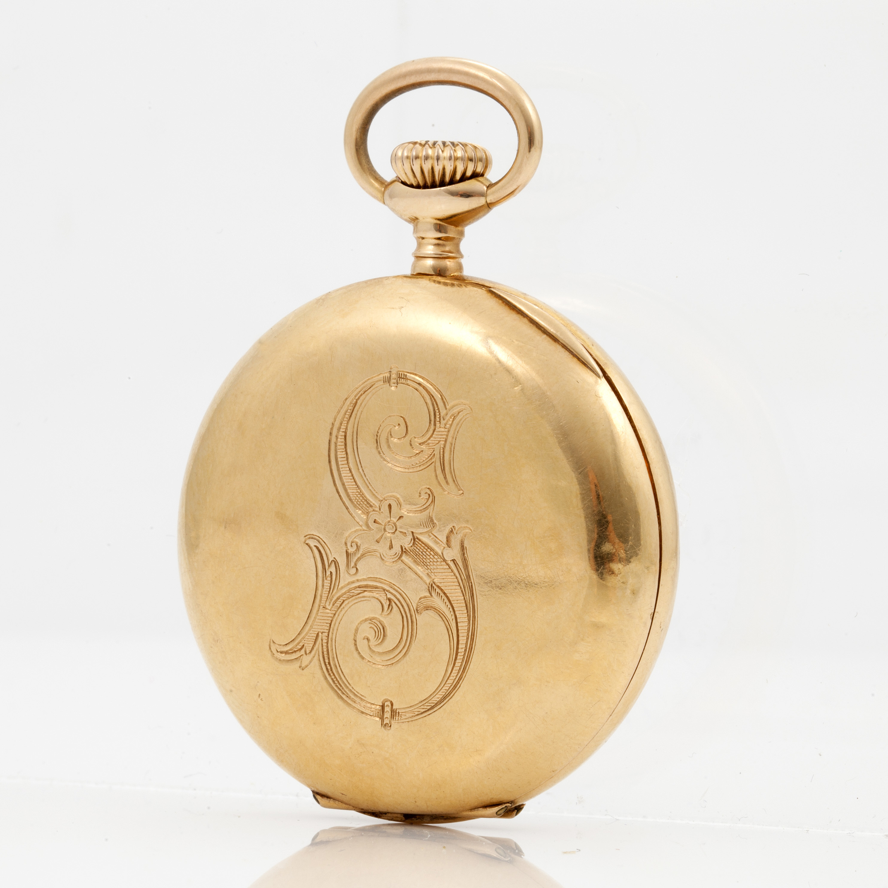 OMEGA, pocket watch, 36 mm, "Red Twelve", Bukowskis