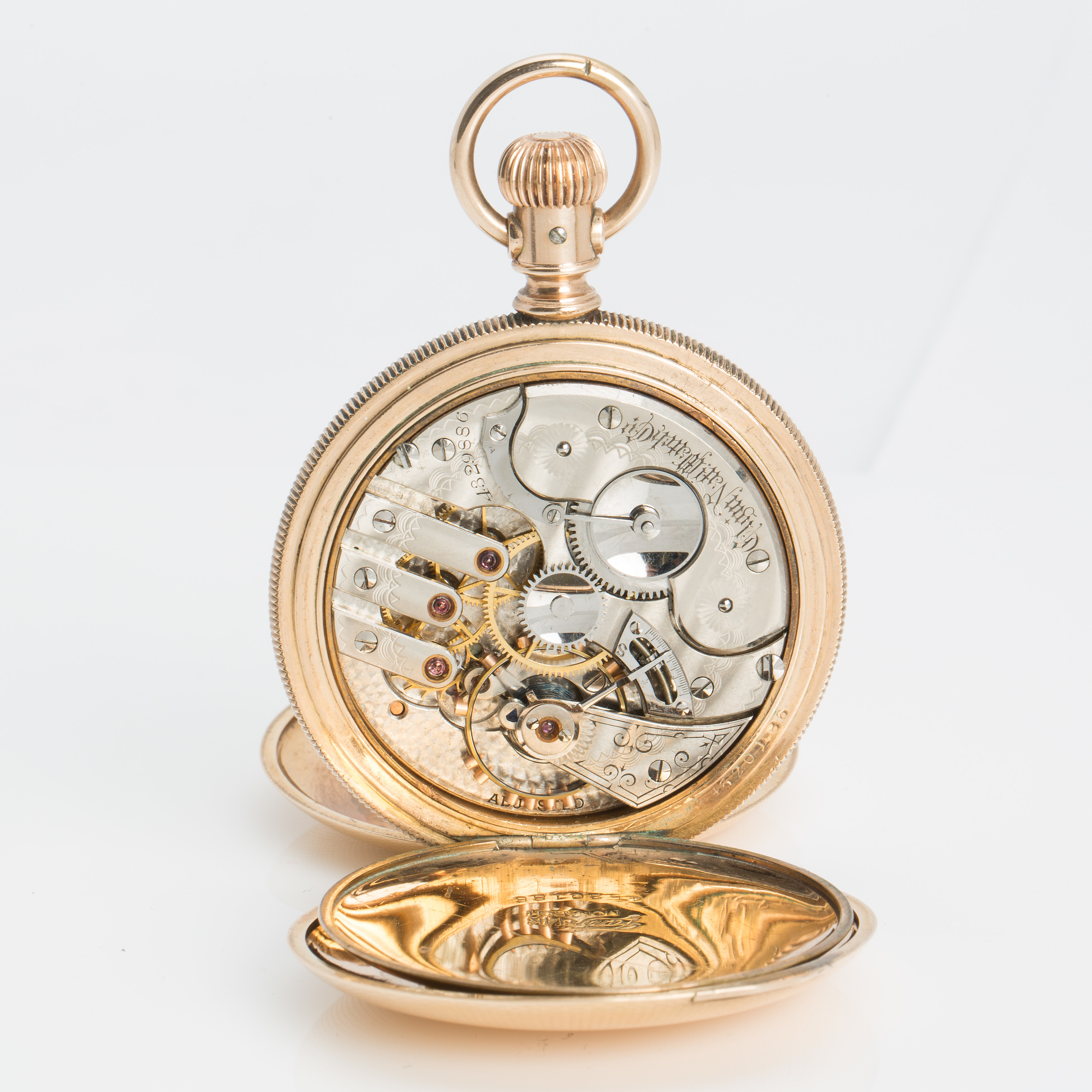 ELGIN NATL. WATCH CO, pocket watch, hunting case, 51 mm, Bukowskis