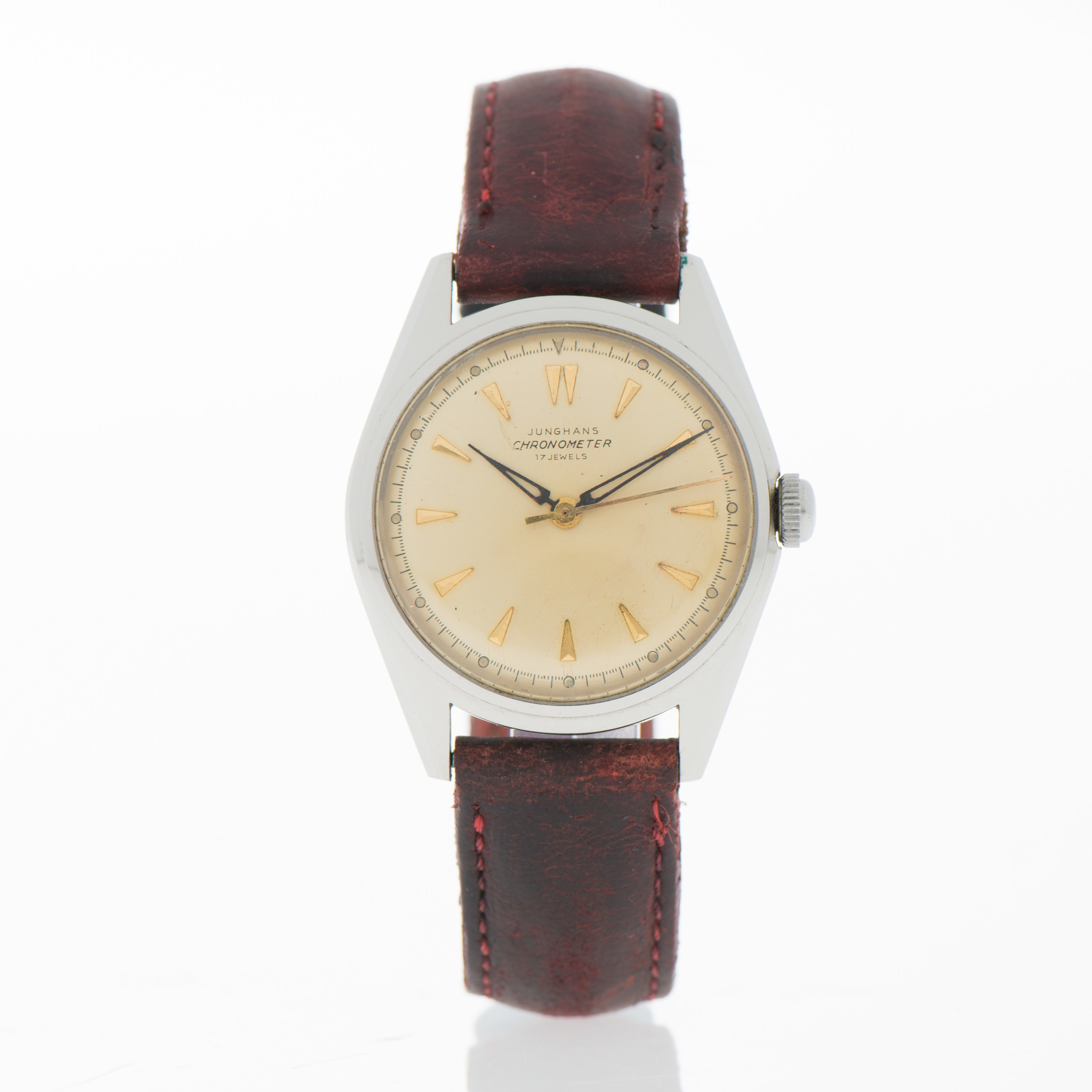 JUNGHANS, Chronometer, wrist watch, 34 mm. Bukowskis