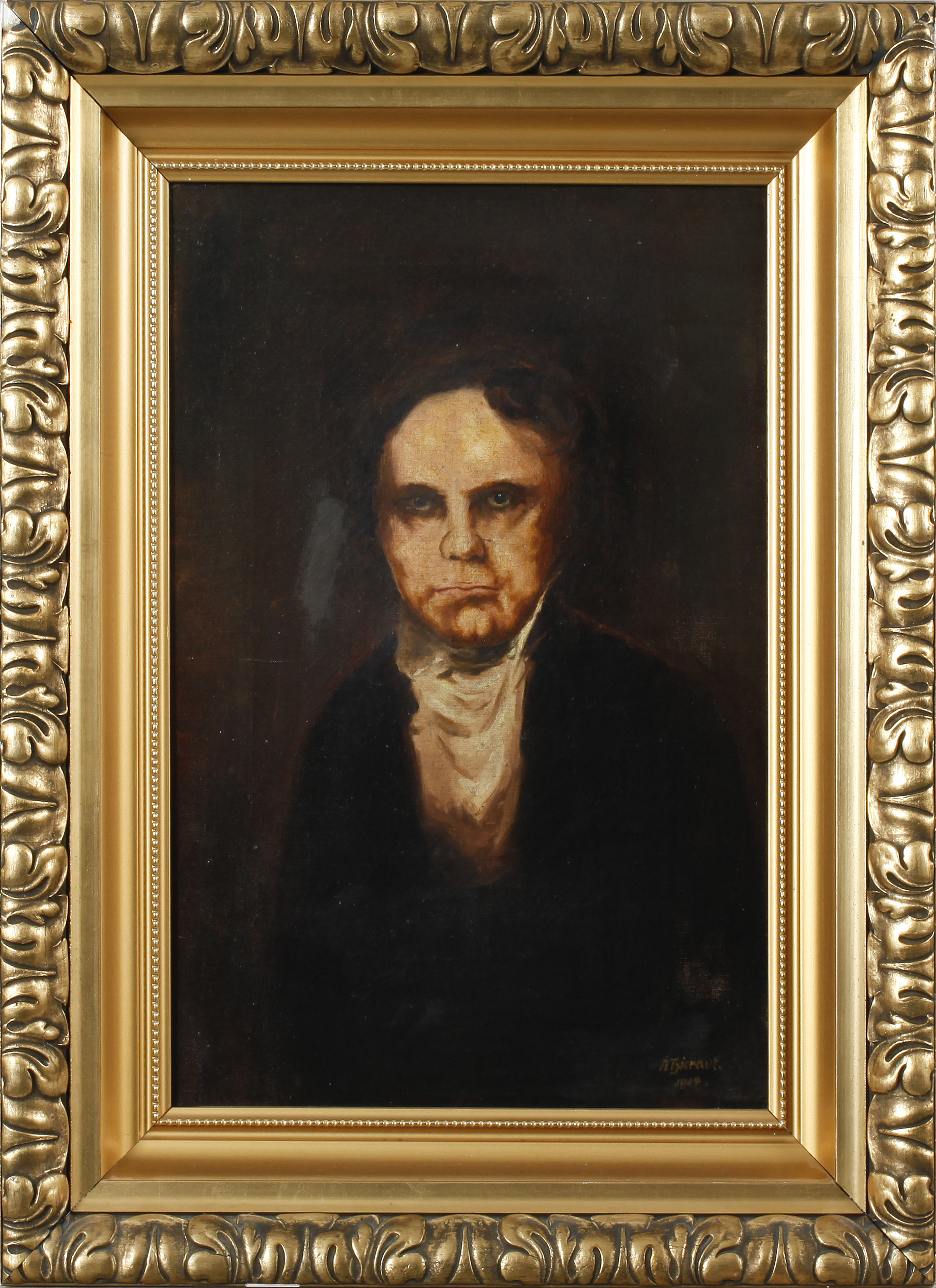 UNKNOWN ARTIST, oil on canvas, signed and dated 1904. - Bukowskis