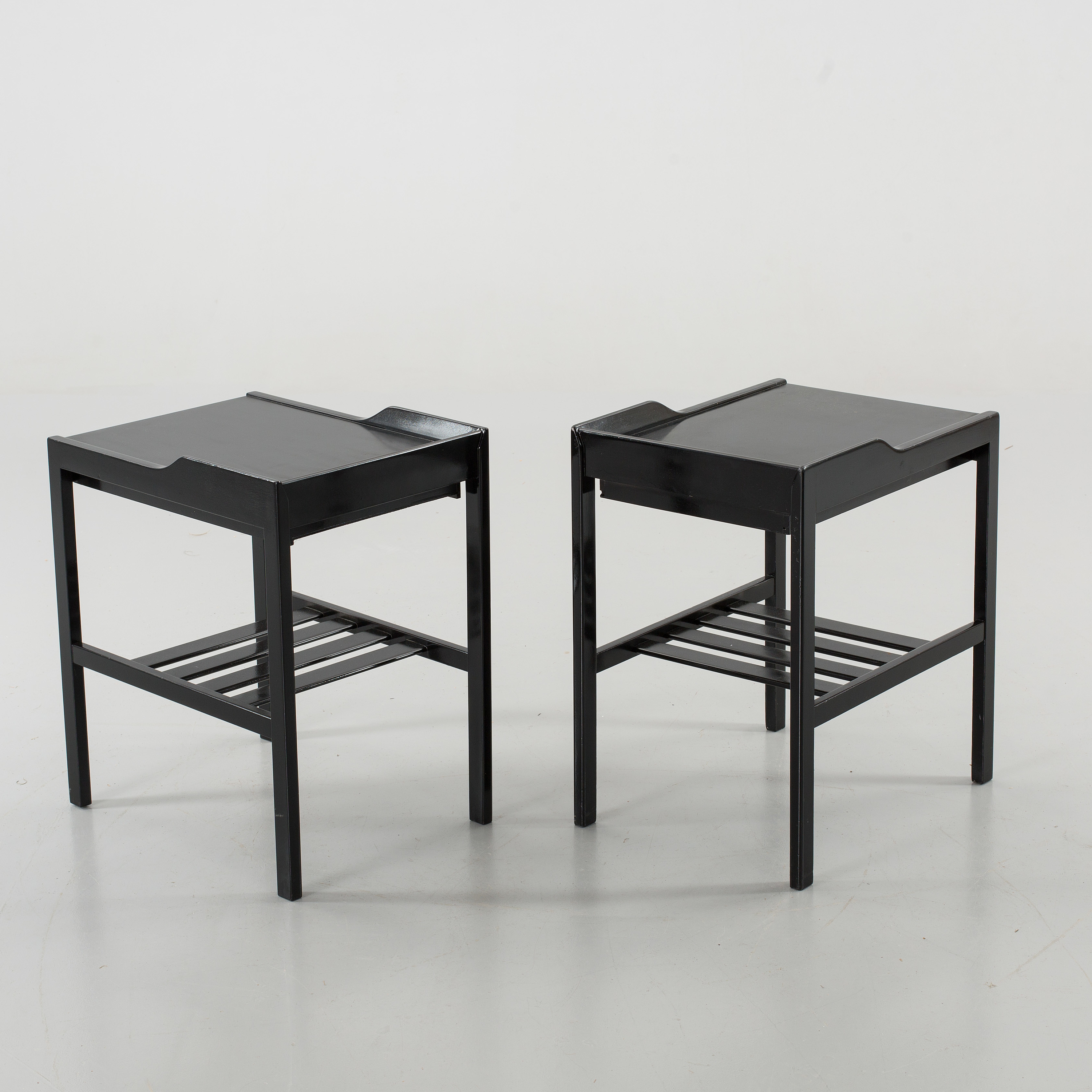 A PAIR OF BEDSIDE TABLES, Bodafors, second half of the 20th century