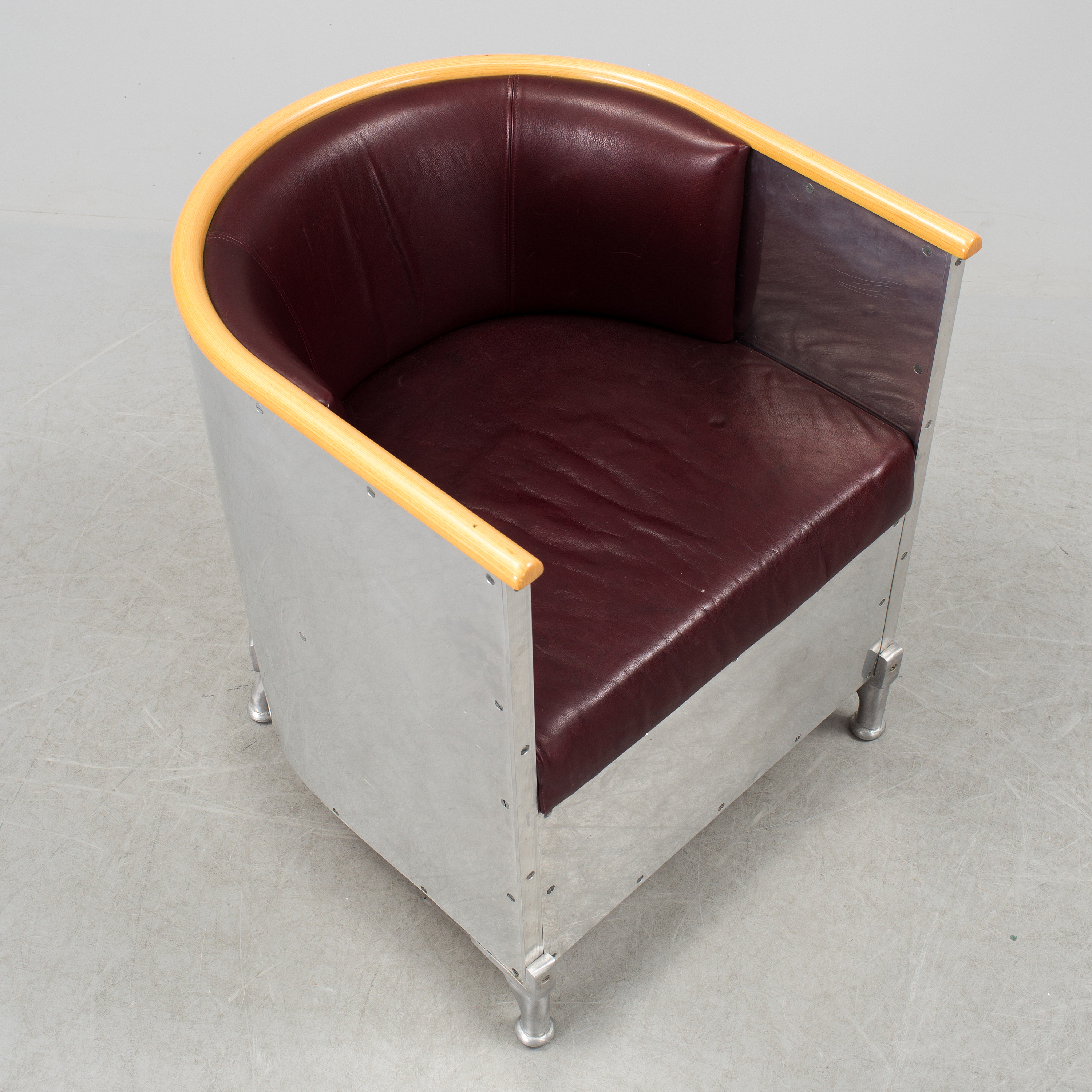 MATS THESELIUS, fåtölj, "Aluminium Chair", Källemo, - Bukowskis