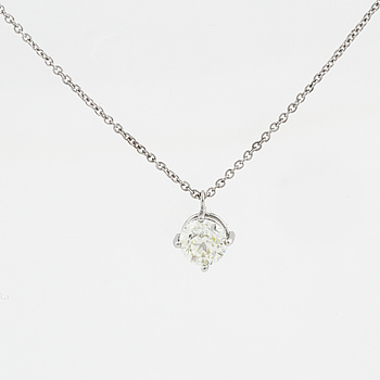 HÄNGE, med briljantslipad diamant 1,01 ct.