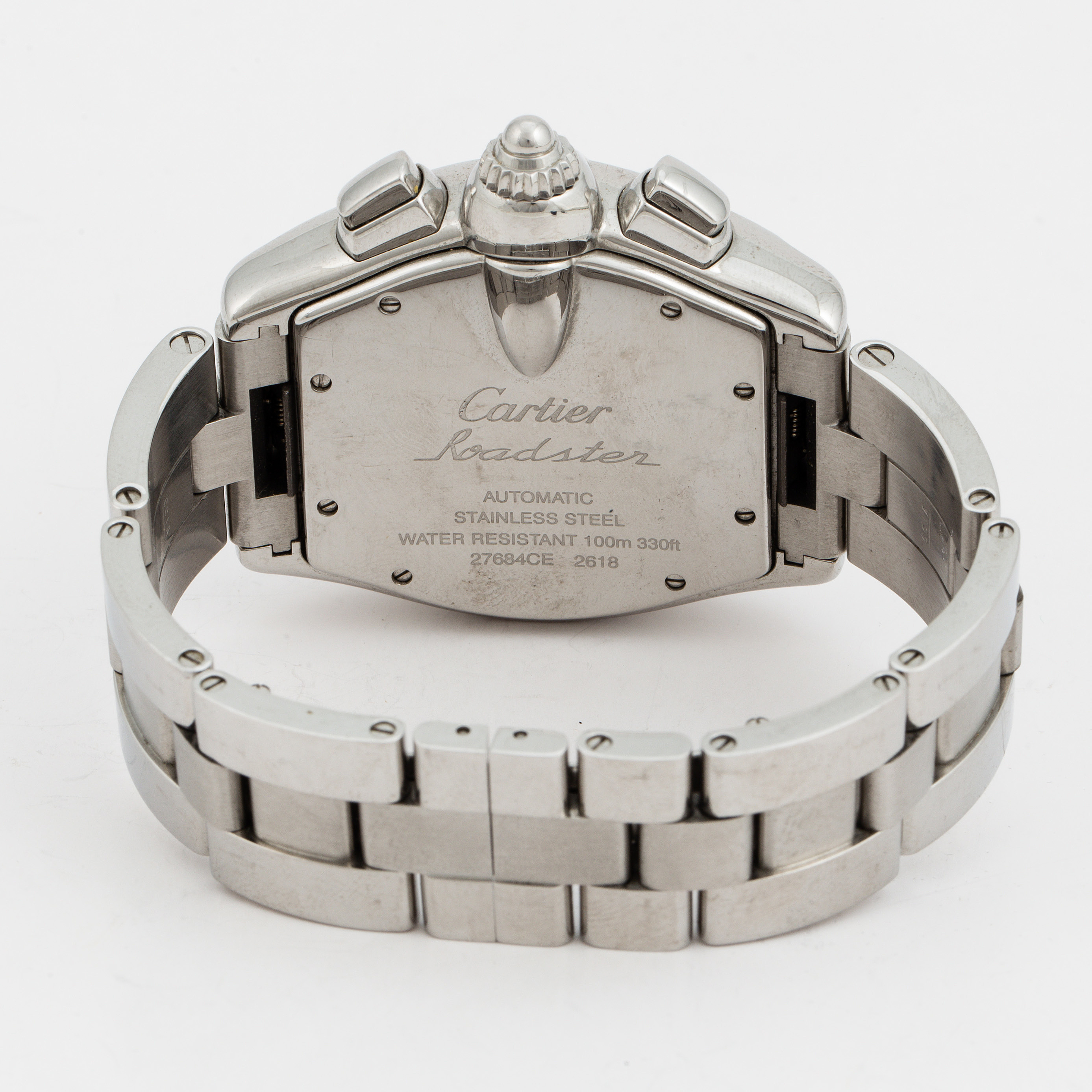 Cartier Roadster Chronograph XL W62019X6 Stainless Steel |  WatchCollectors.co.uk