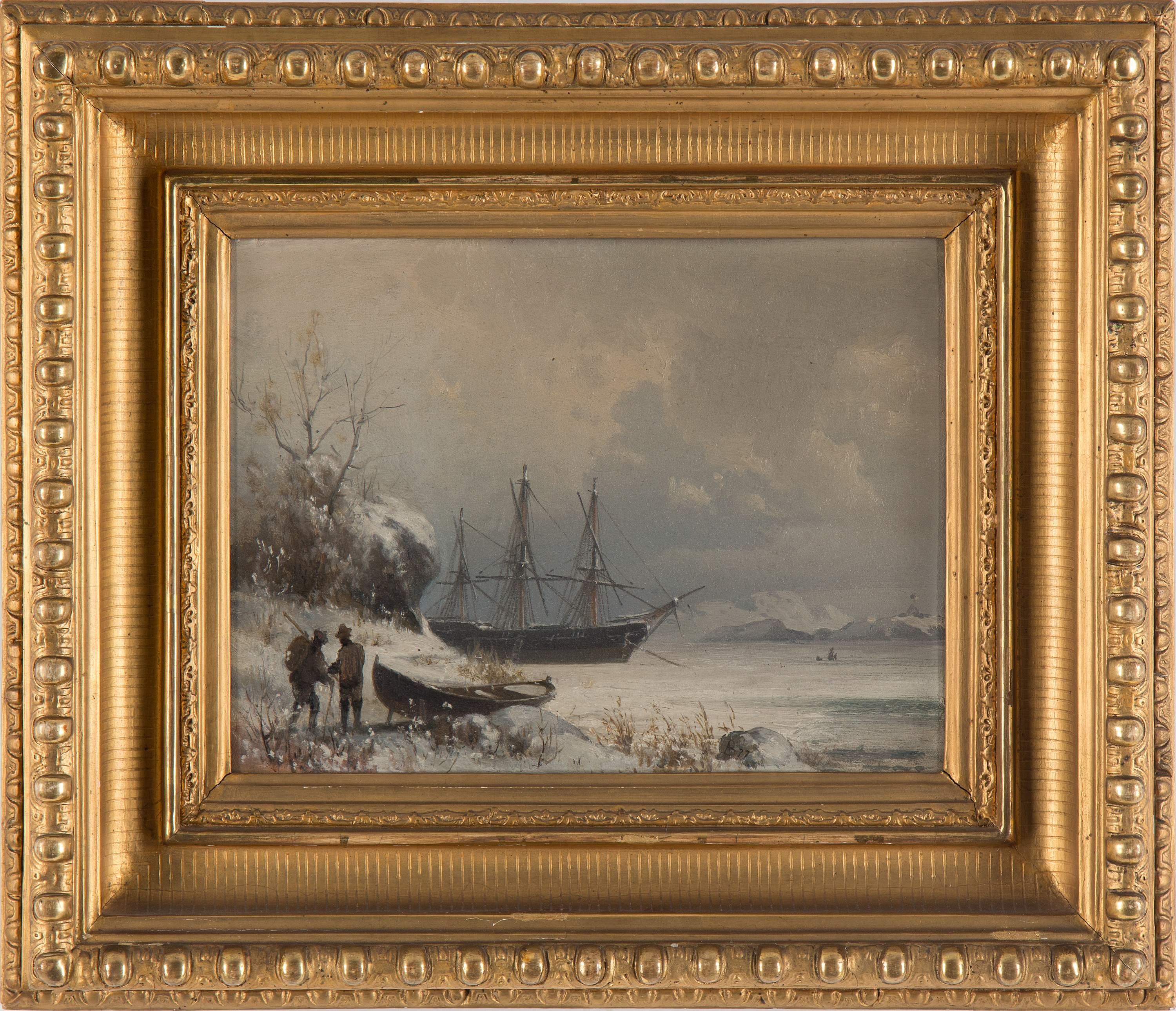 ALBERT BERG, oil on board, signed AB and dated 77. Bukowskis