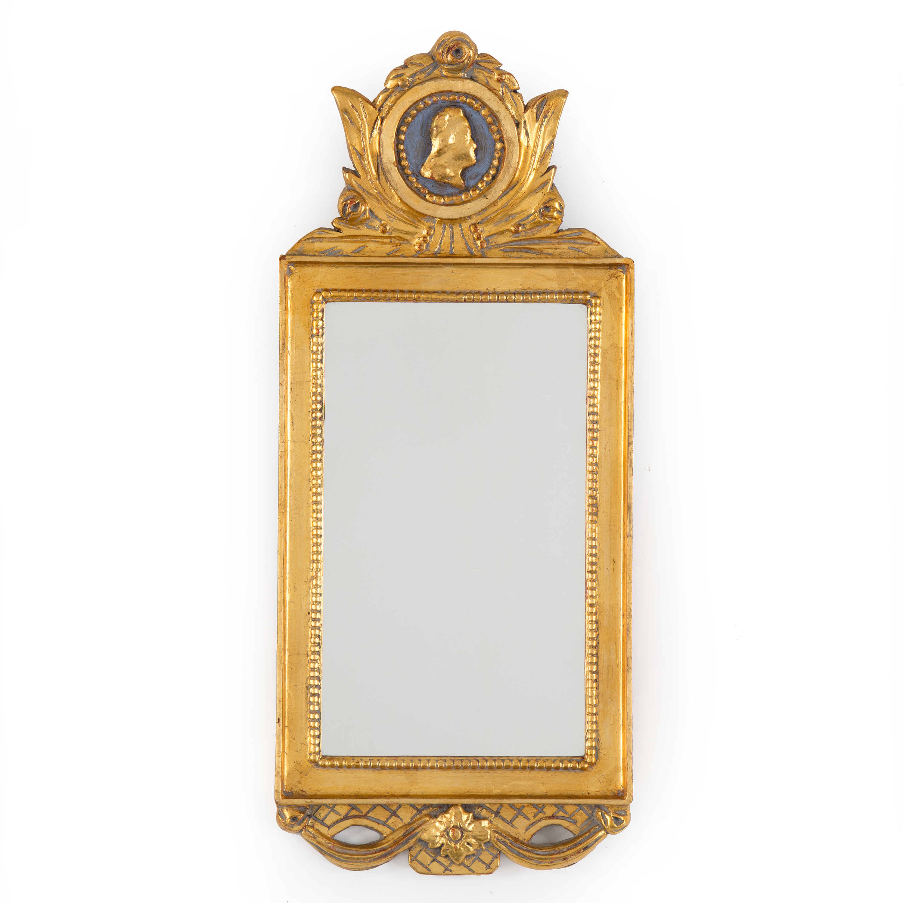 a gustavian style mirror from the 20th century. Bukowskis