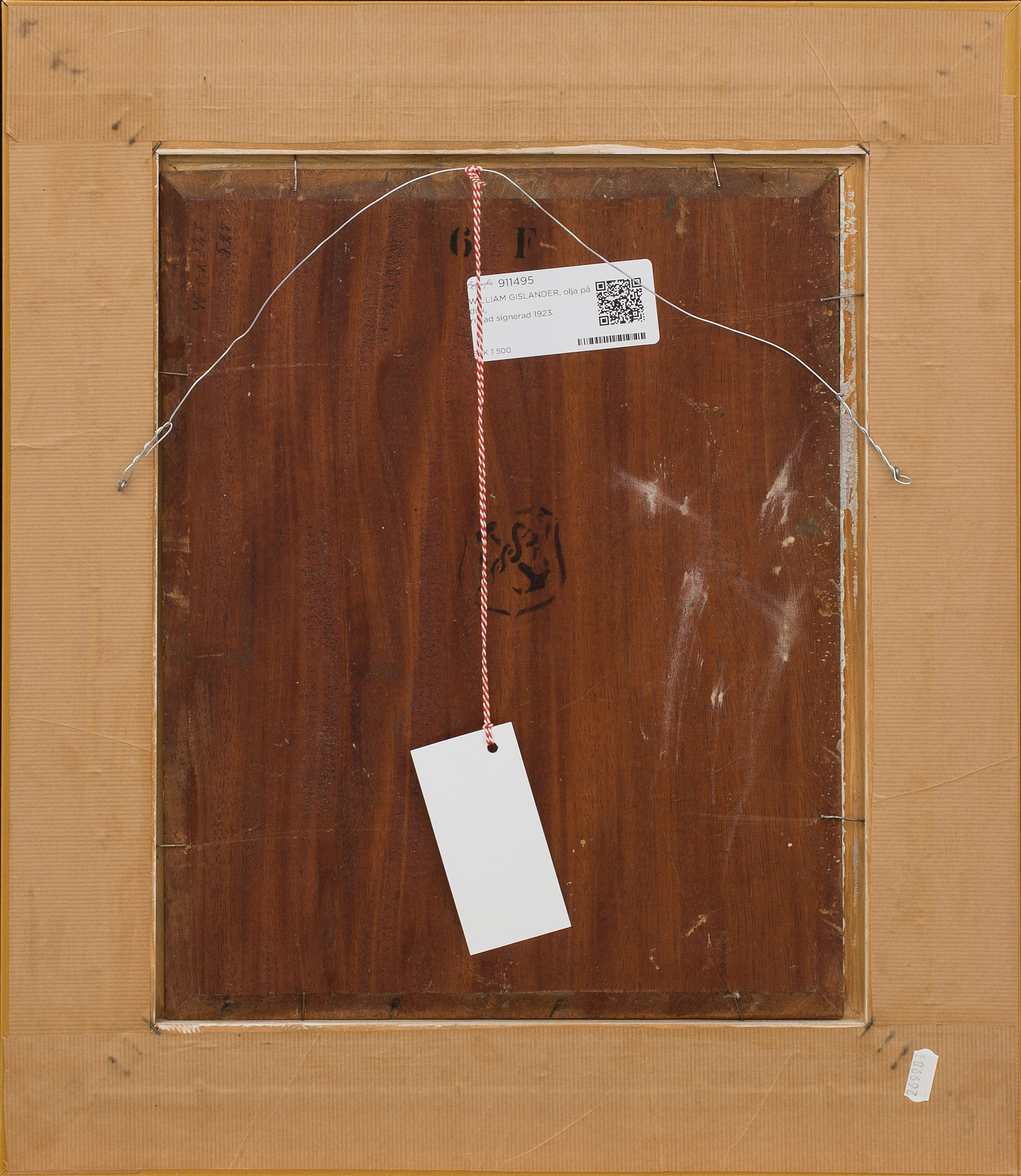 WILLIAM GISLANDER, signed. - Bukowskis