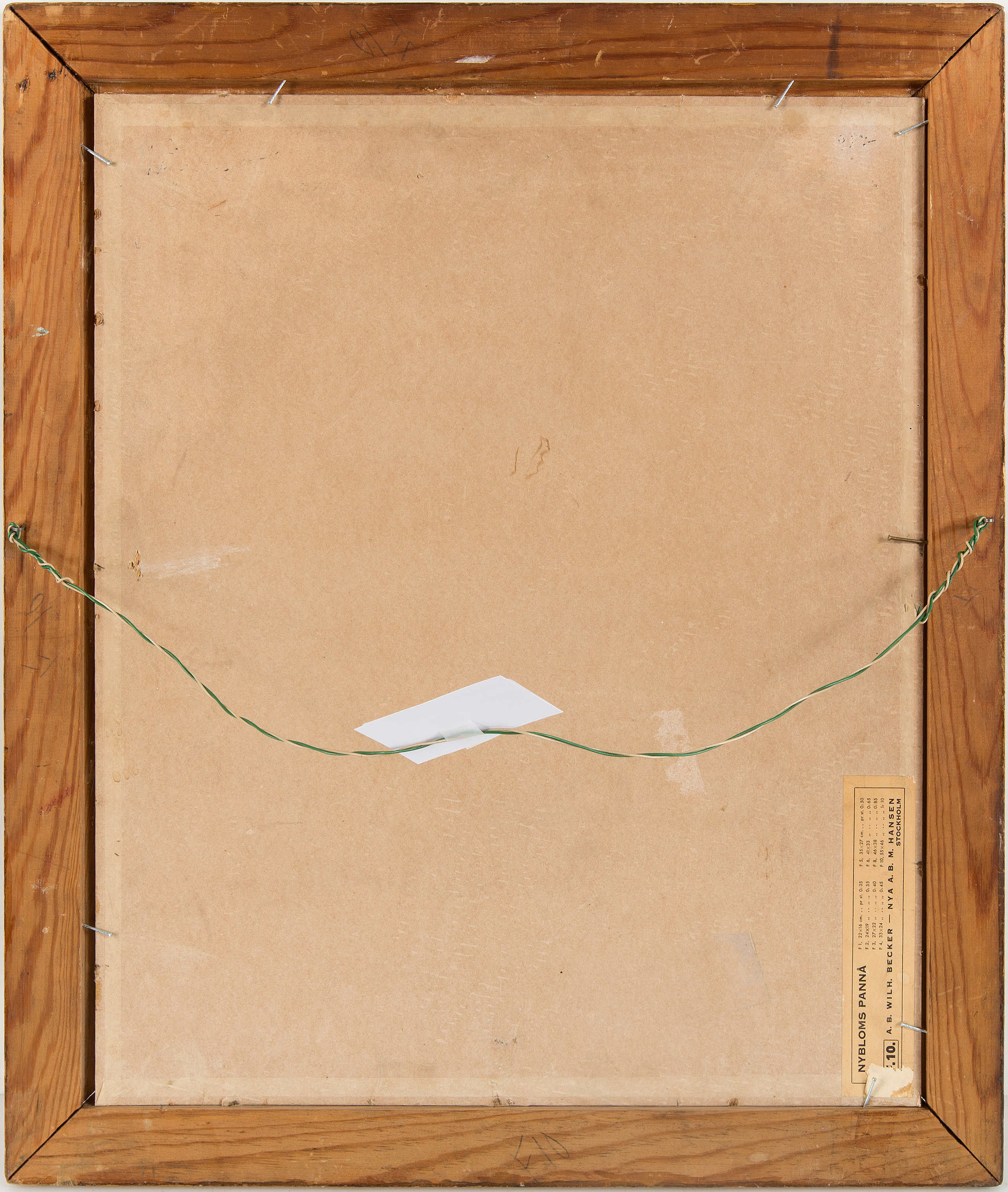 An oil on panel by Agda Holst, signed. - Bukowskis