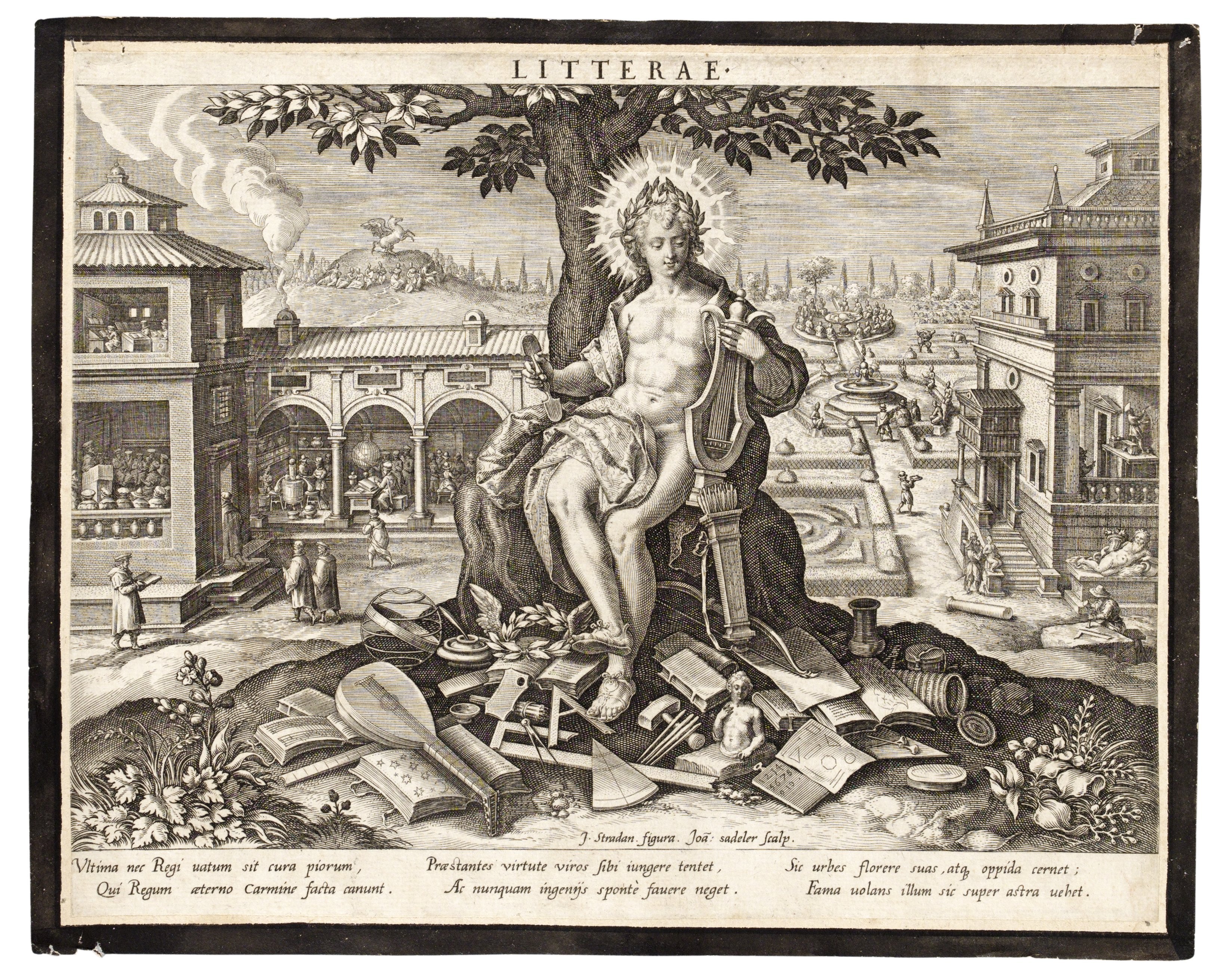 Raphaël Sadeler I Johannes Sadeler I 15501600, "Schema Seu Speculum