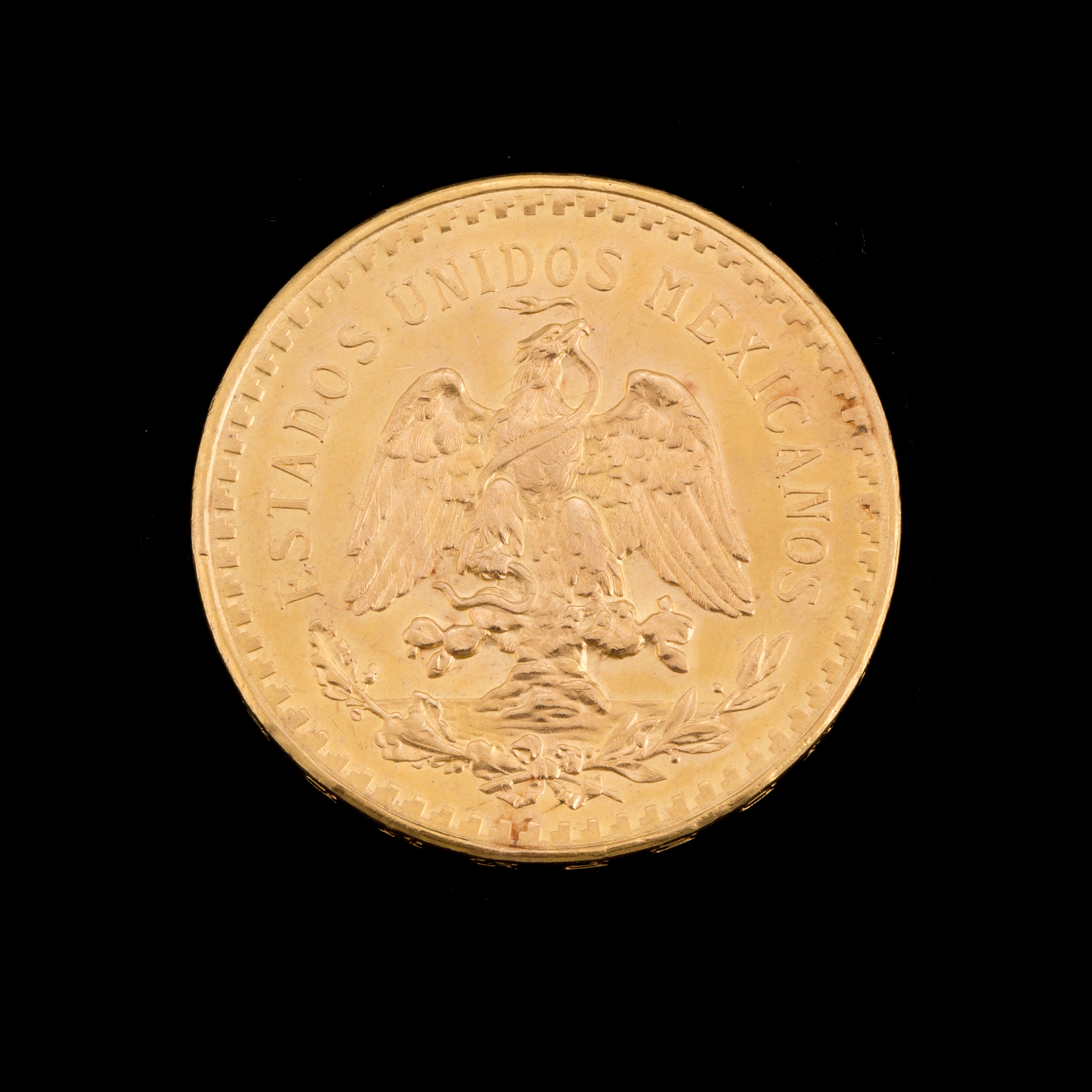 50 PESO GOLD MEXICO COIN, 42 gr, 21.6 carat. - Bukowskis