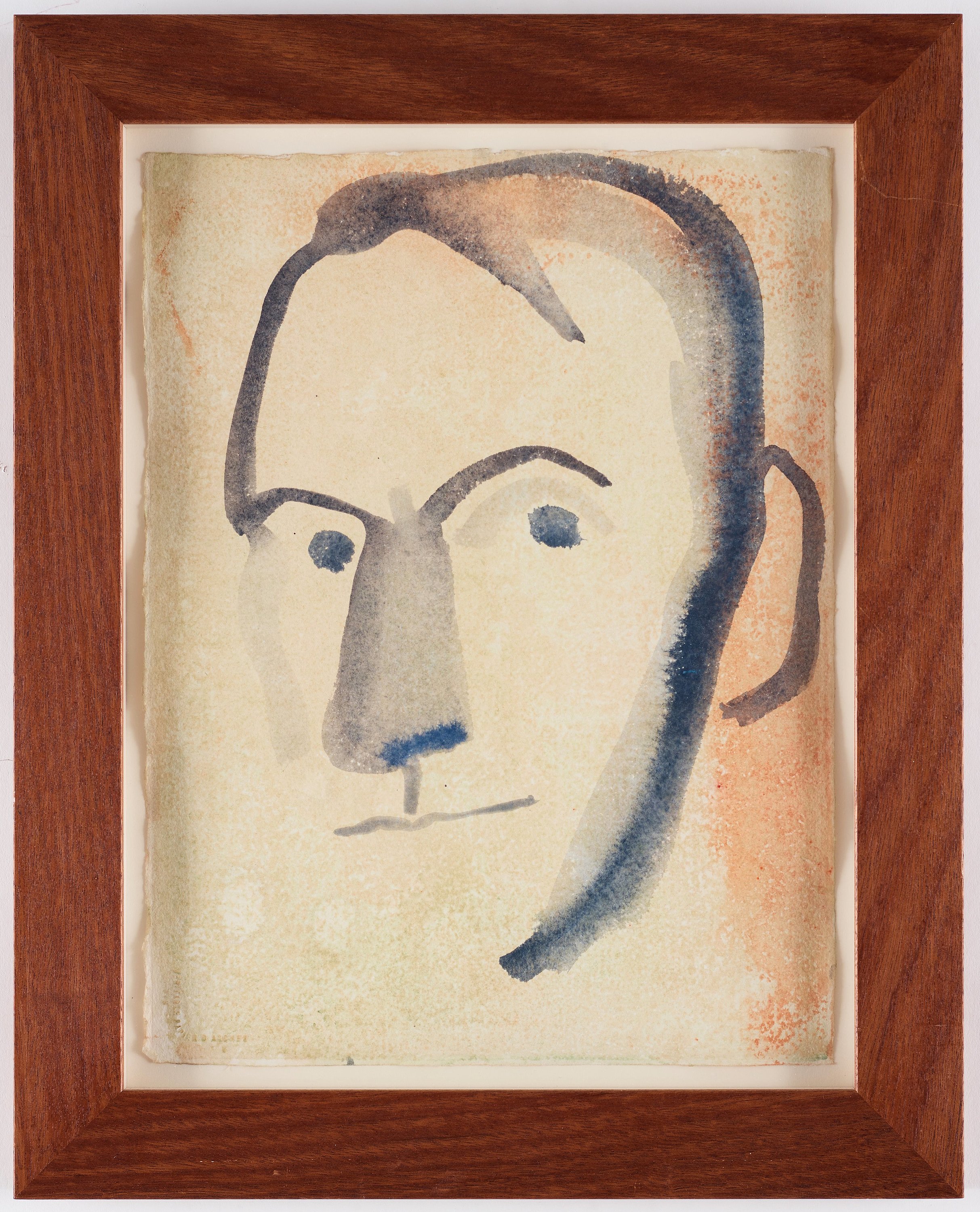 Mats Gustafson, "Auto Portrait". Bukowskis