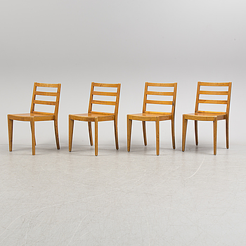 A set of four chairs by Svenska Möbelfabrikerna.