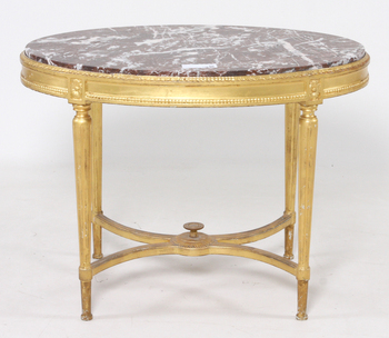 92373. SALONGSBORD, gustaviansk stil.