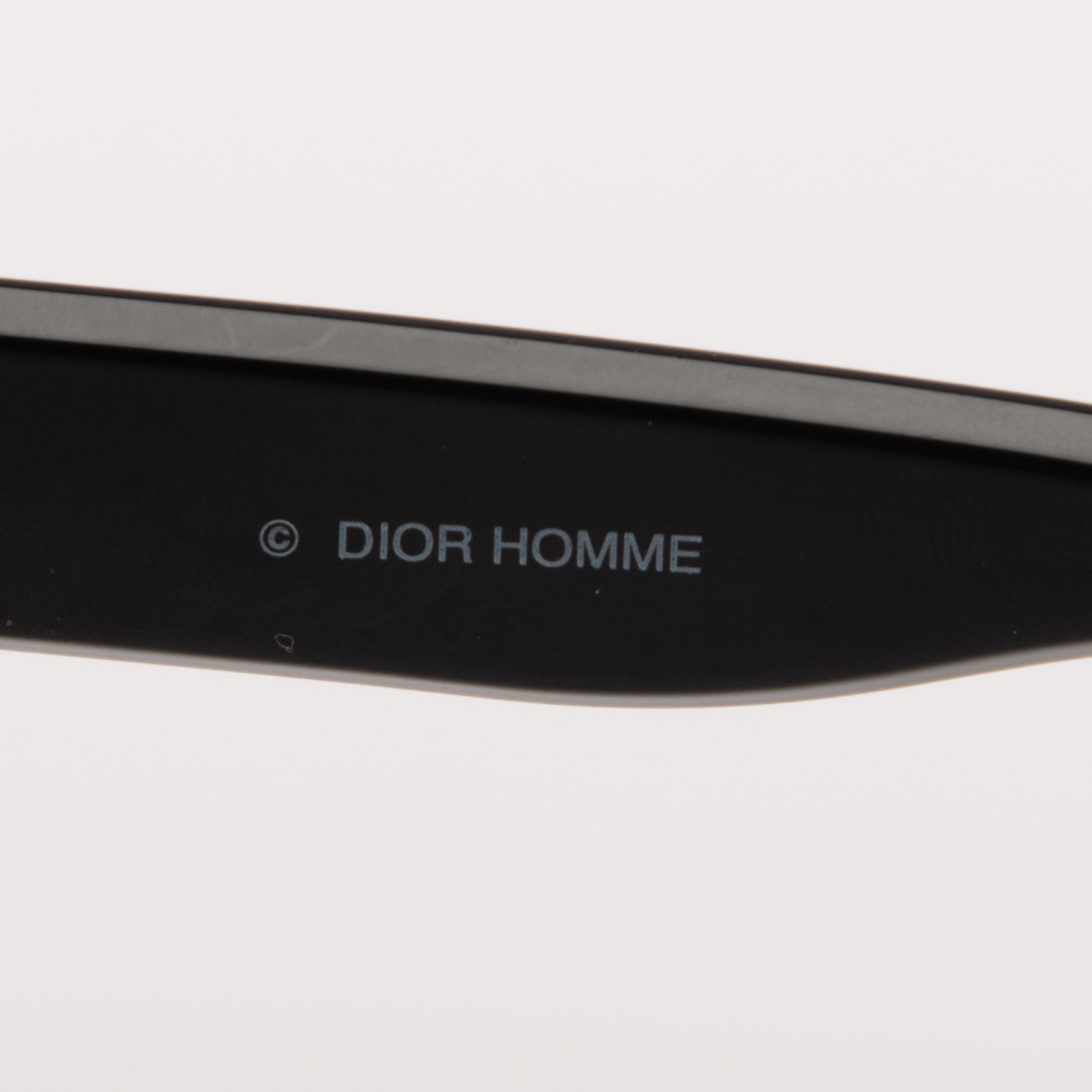 christian dior homme black tie sunglasses