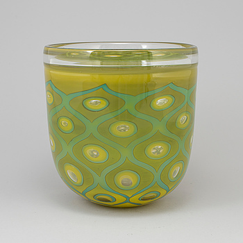 HANNE DREUTLER, skål, glas, "Orient", Studio Åhus.