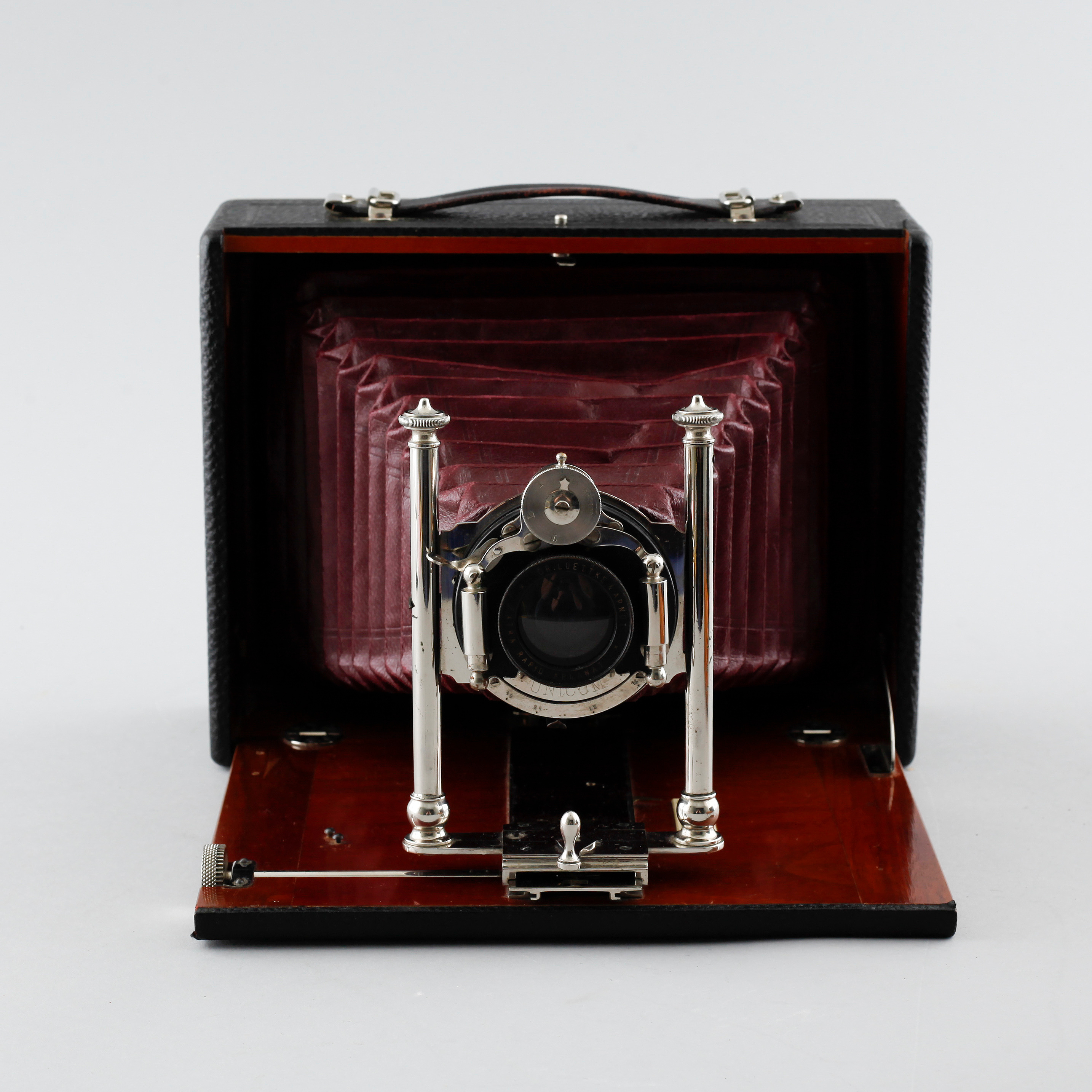 Appareil Photo Ancien Dr. Lüttke & Arndt "Linos" – 1898 – Format 9x12 Cm – Rare