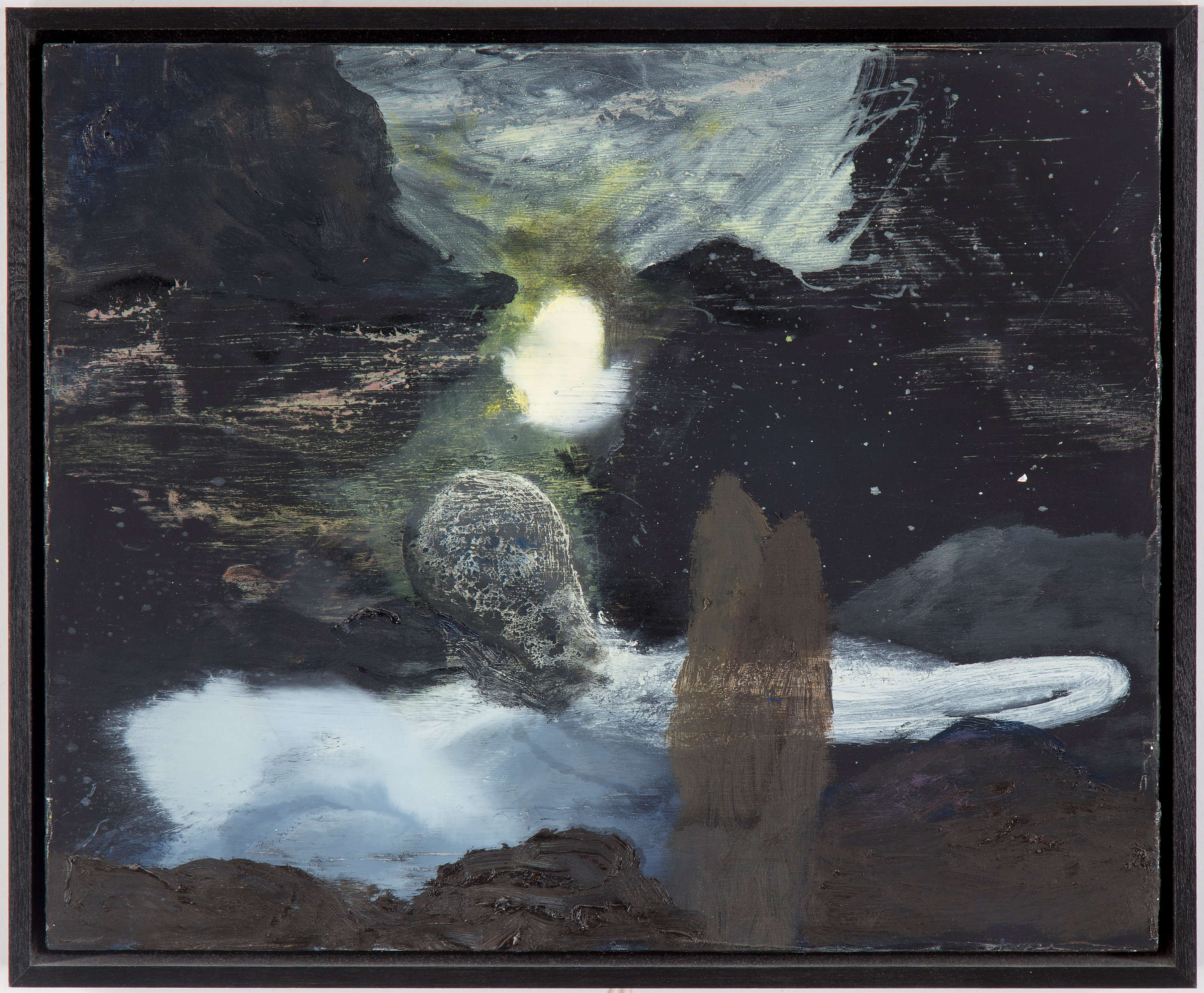 MARTIN ÅLUND, olja på pannå, signerad och daterad 2011 a tergo. Bukowskis