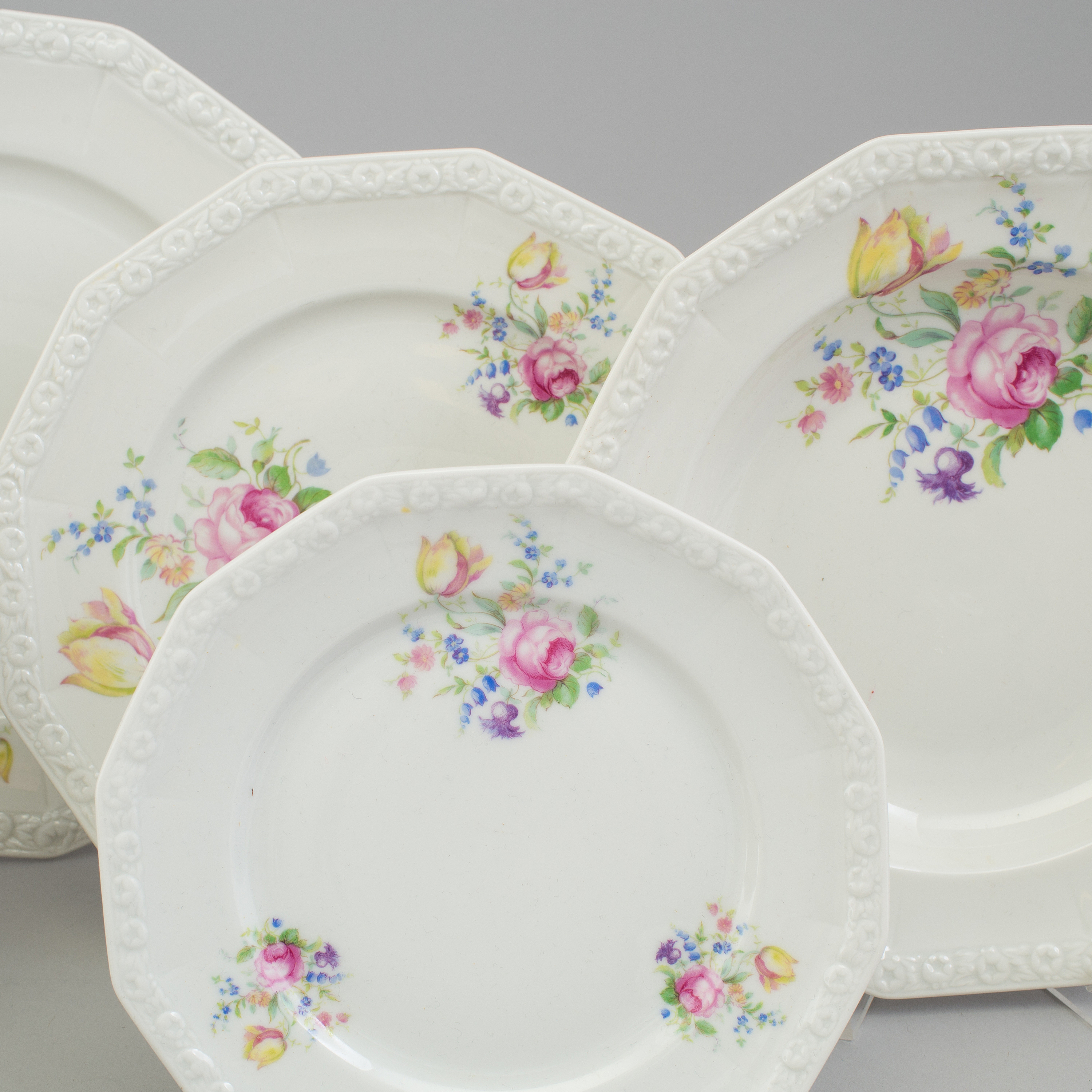 Service De Table Rosenthal Maria - 12 Pièces - Porcelaine Blanche - 10430