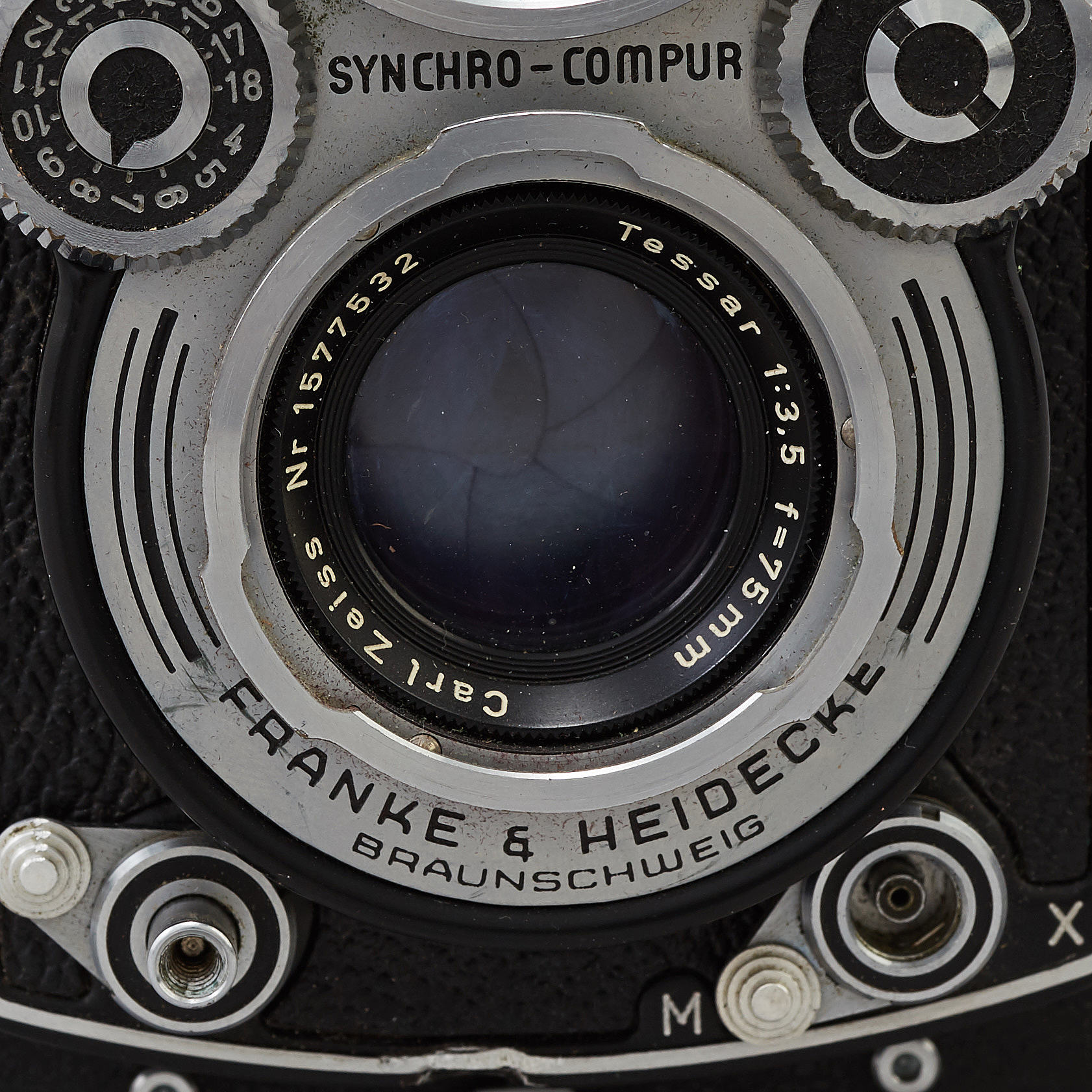 Rolleiflex Franke & Heidecke - Tessar 1:3.5 F=75mm - Compur Rapid - Appareil Moyen Format