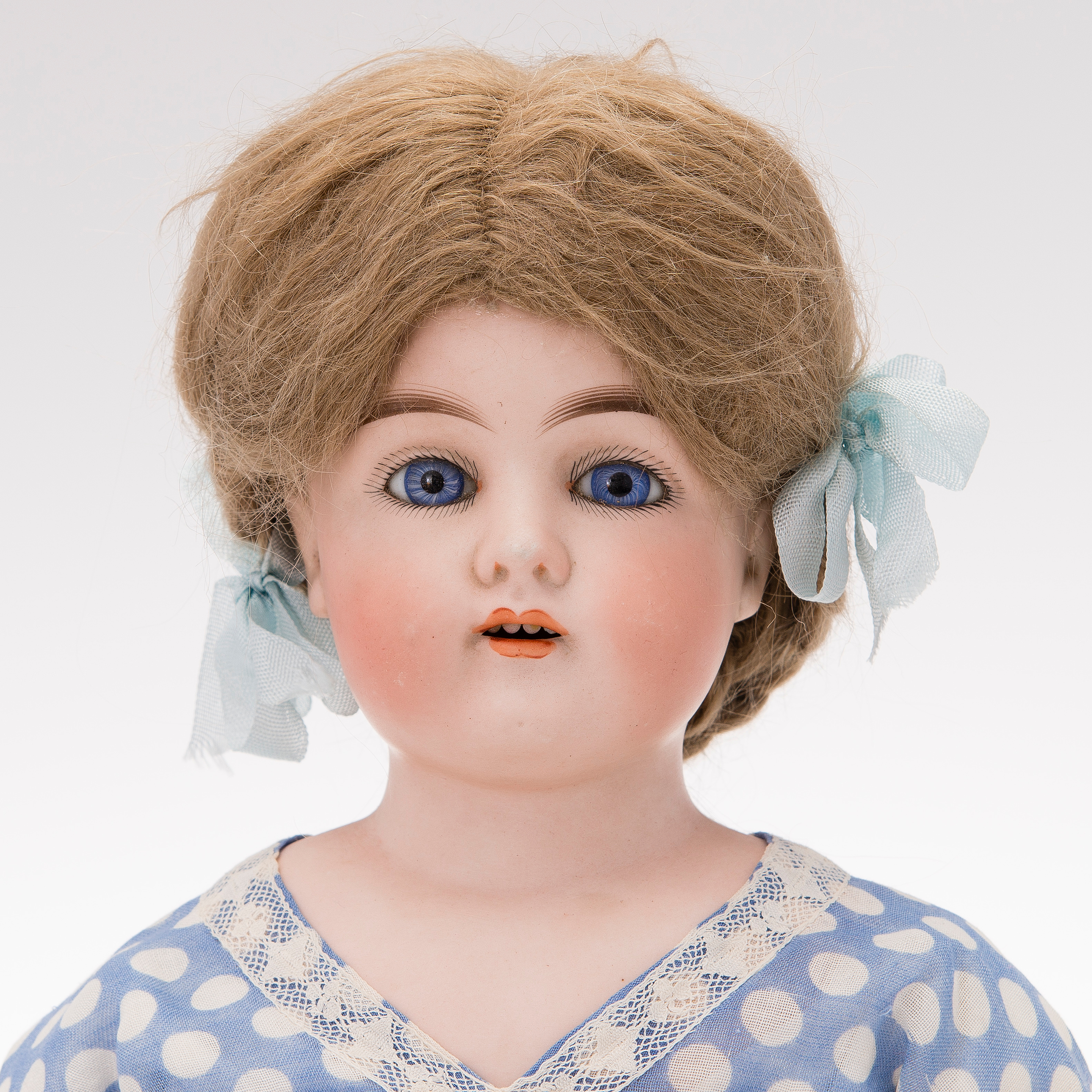 Ancienne Poupée Heinrich Handwerck 1900 - Porcelaine - Allemagne - 54 Cm