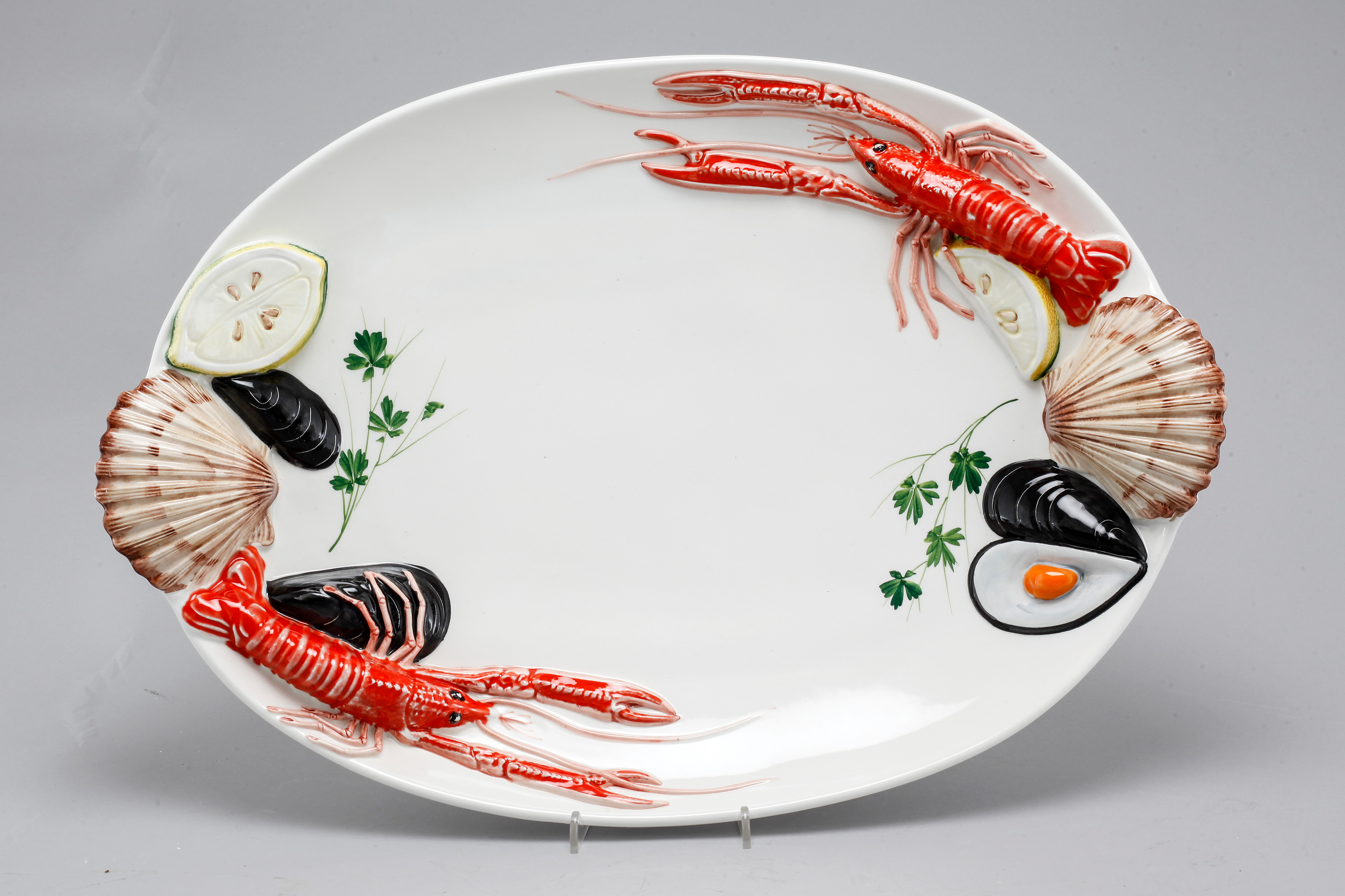 KRÄFTSERVIS, 16 delar, mestadels Cre Art, Treveso, Italien, sent 1900