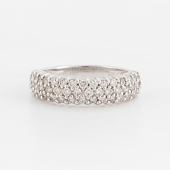 RING med briljantslipade diamanter, totalt 1,00ct enligt gravyr.